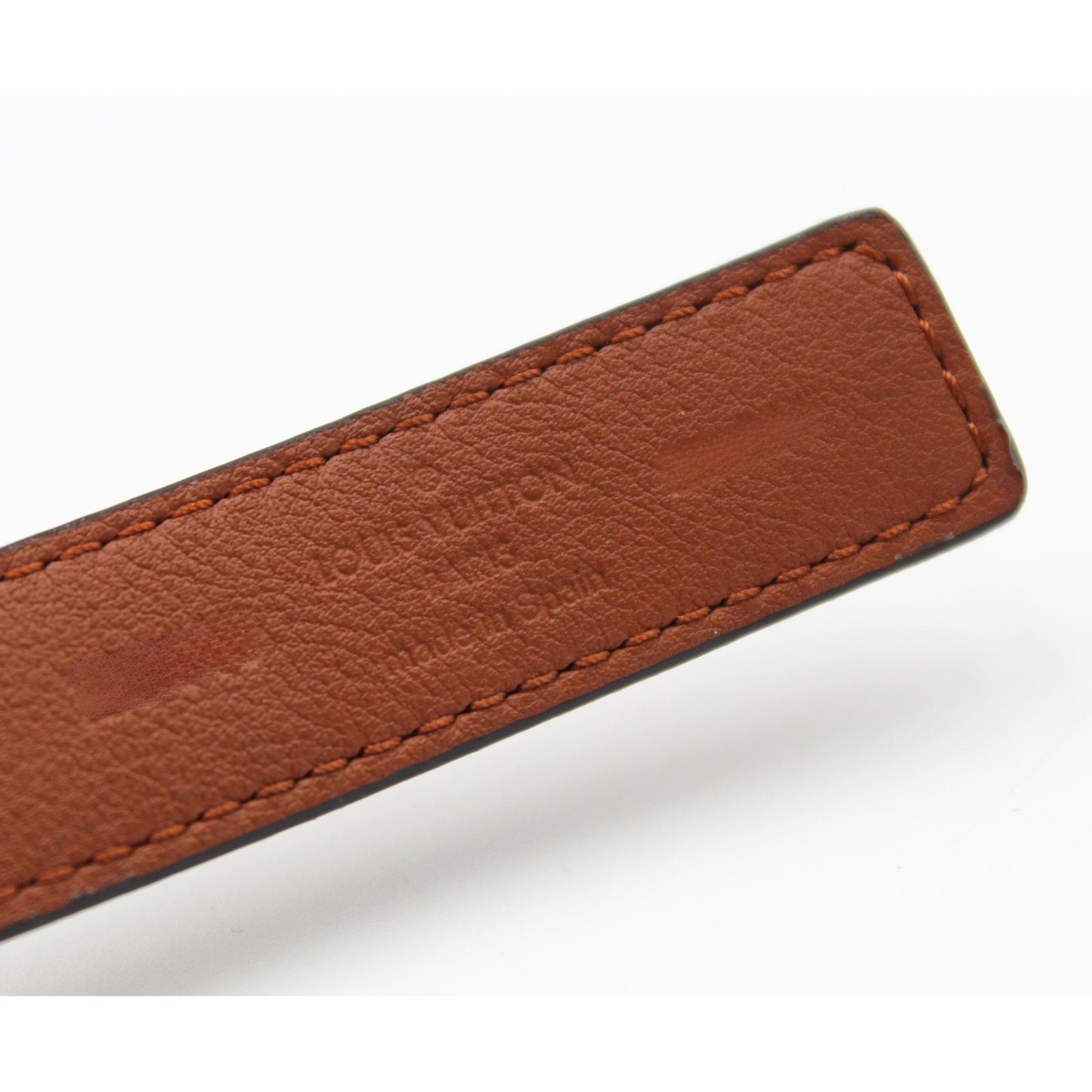 LV Iconic 34/85 Monogram Reverse Coated Canvas Belt