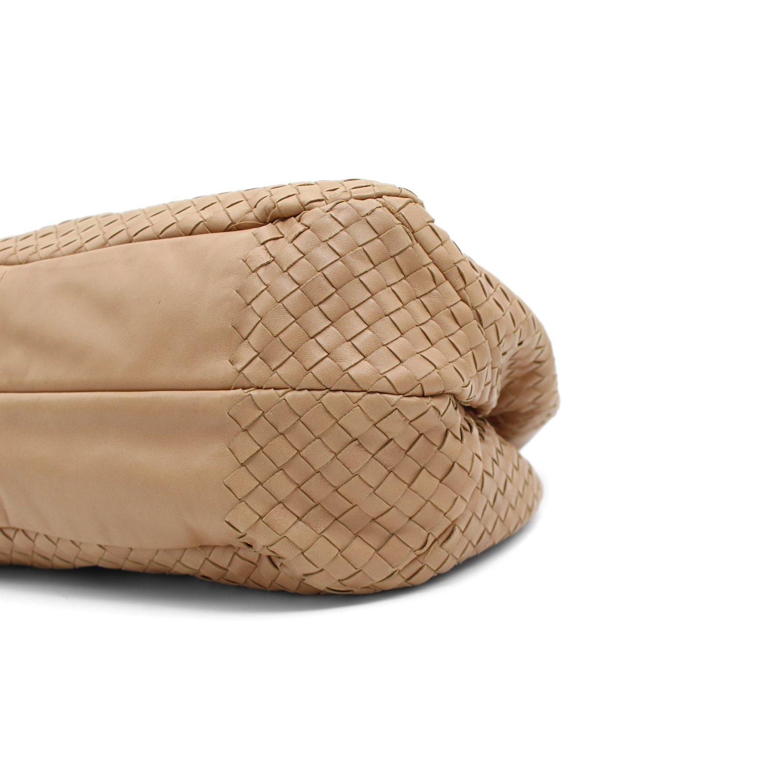 Campana Lamb Beige Shoulder Bag