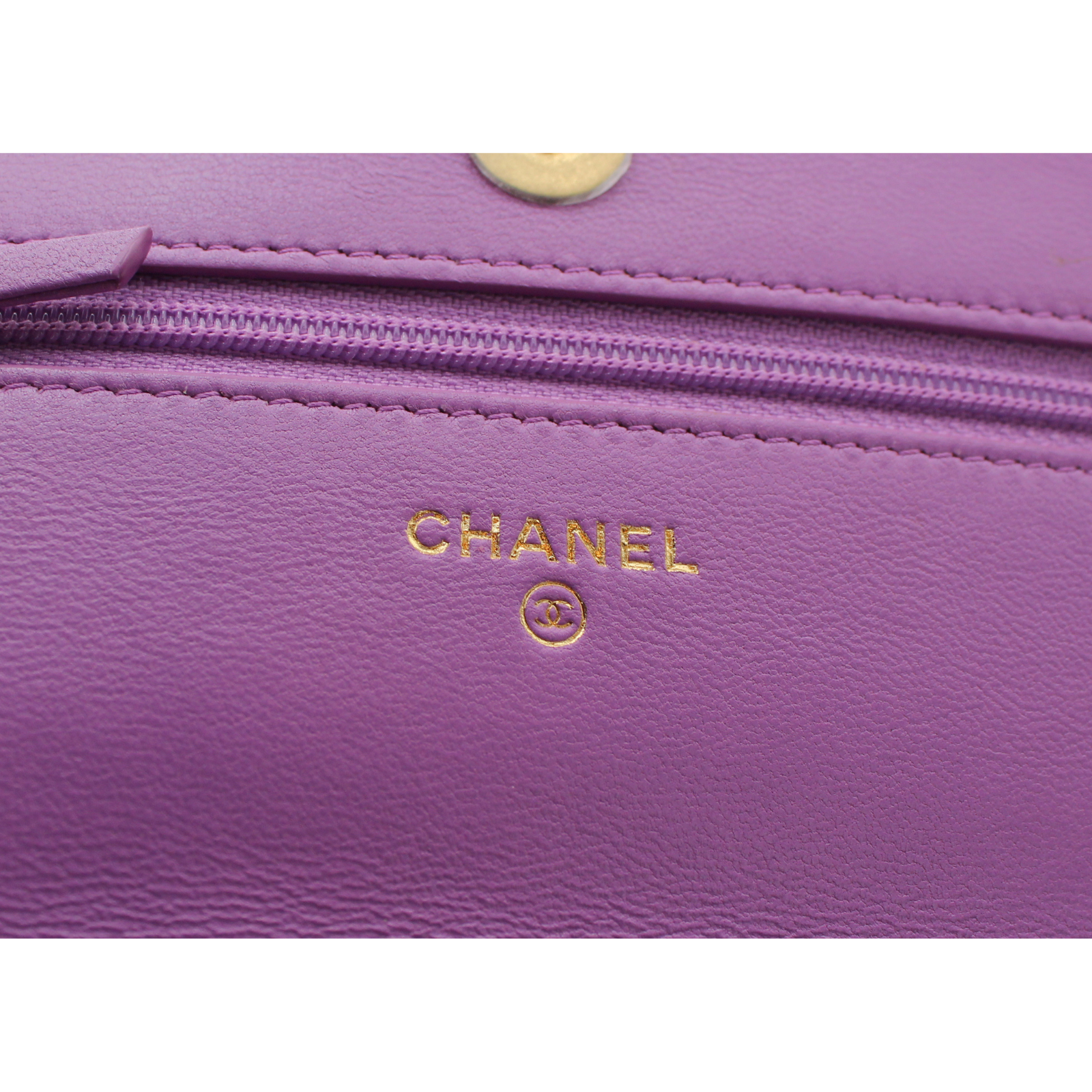 Pick Me Up Lamb Purple Wallet on Chain