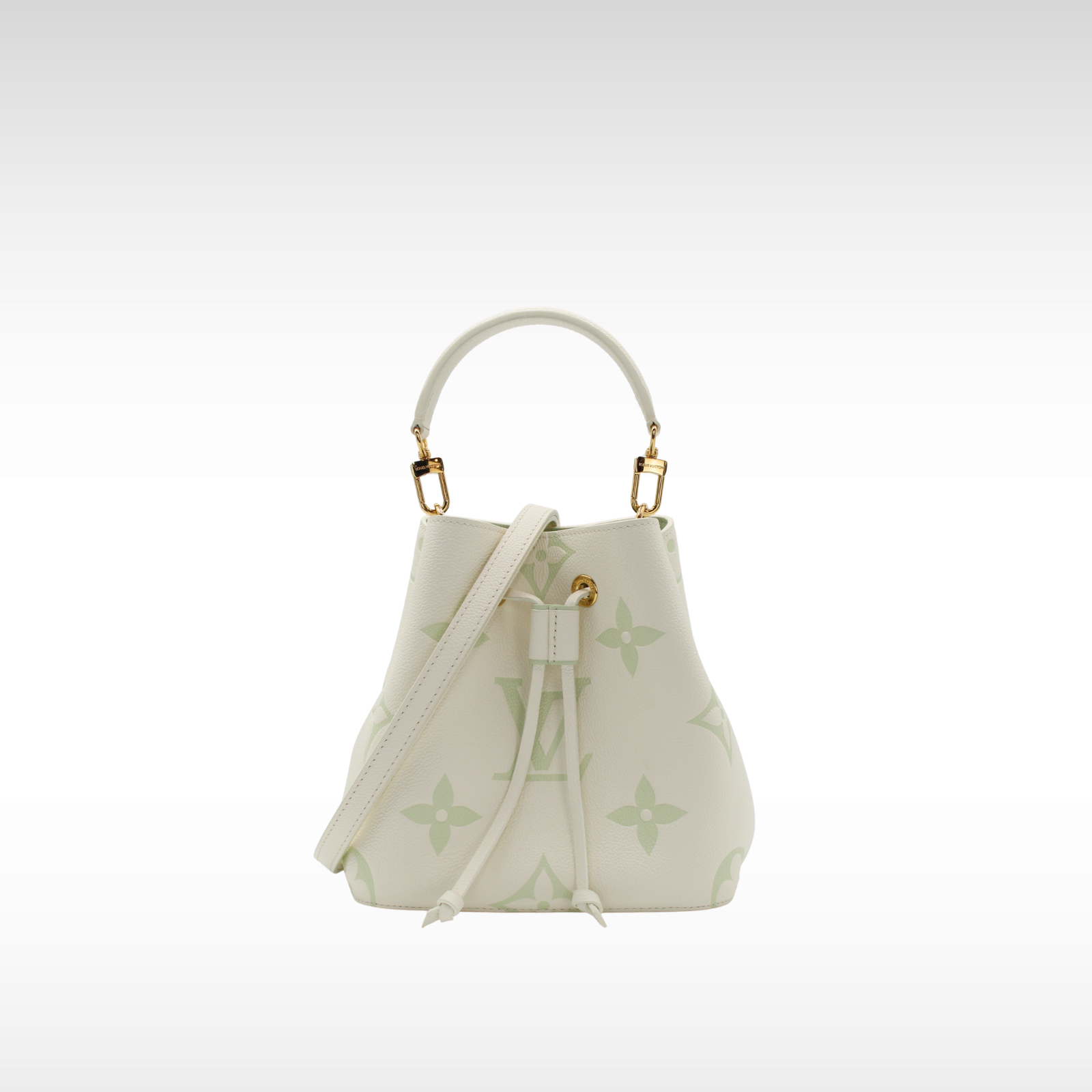 Neonoe BB Monogram Empreinte Latte + Matcha Handbag