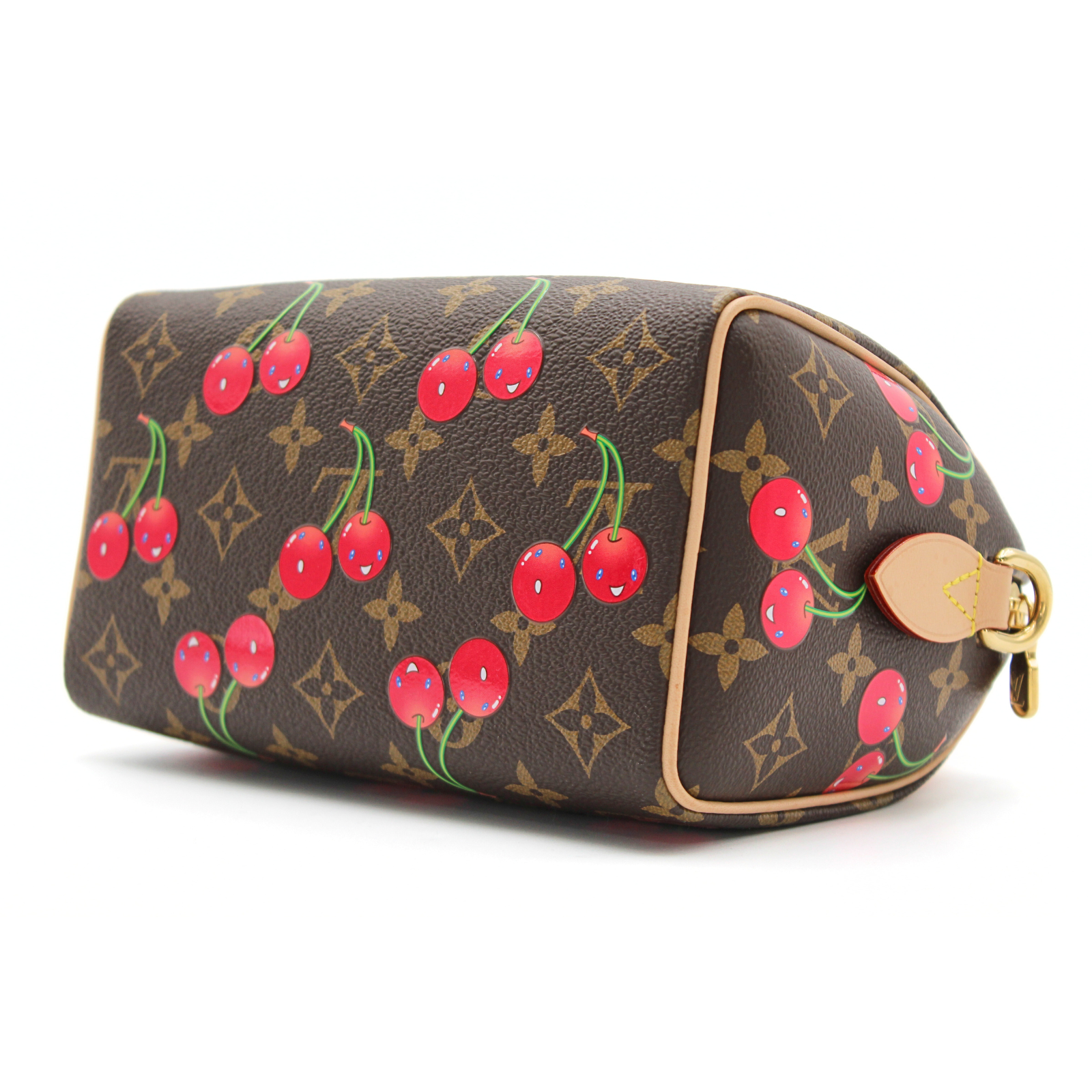 Speedy Bandouliere 20 Louis Vuitton x Takashi Murakami Monogram Cherry Handag