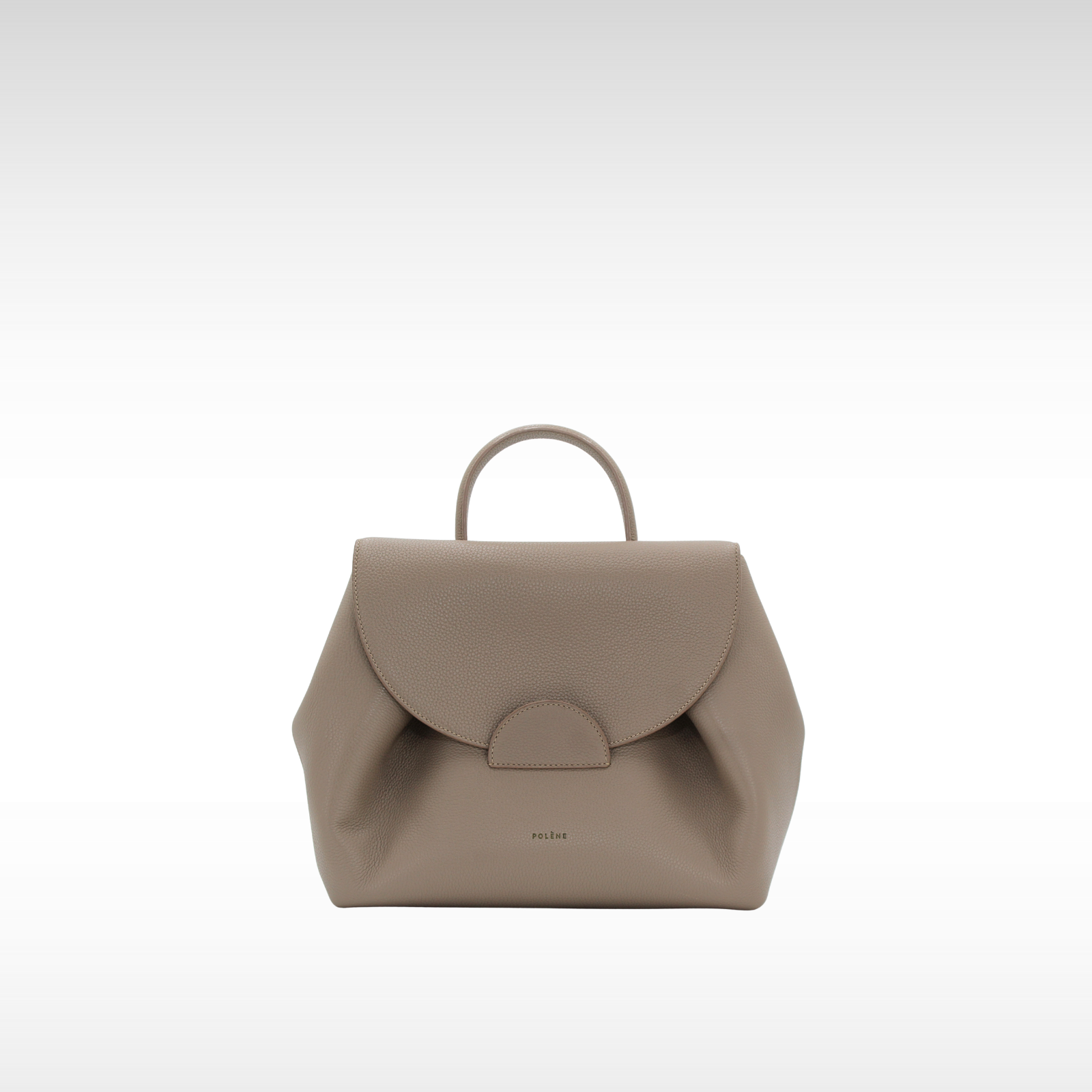 Numero Un Calf Gray Handbag