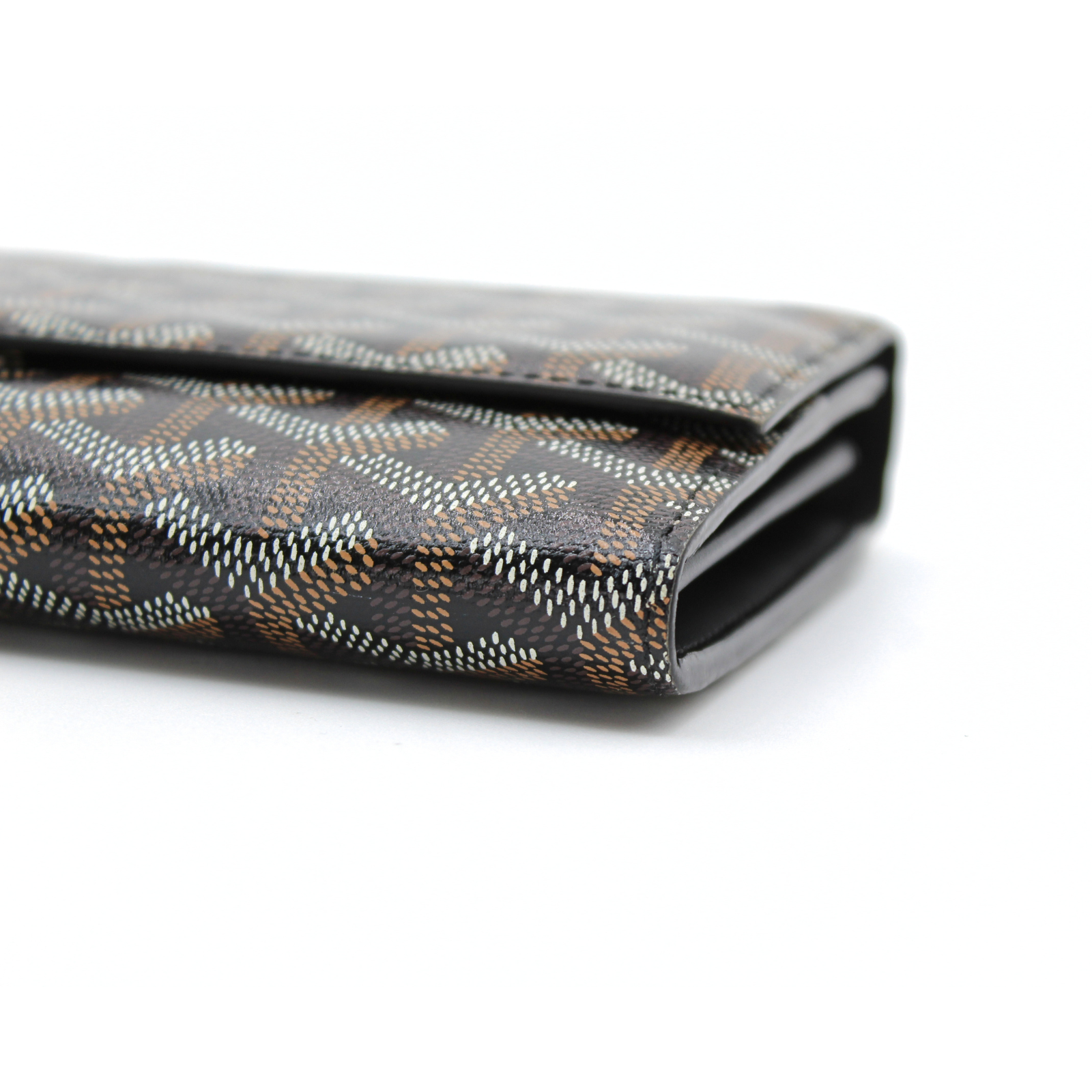 Varenne Continental Coated Canvas Wallet on Chain