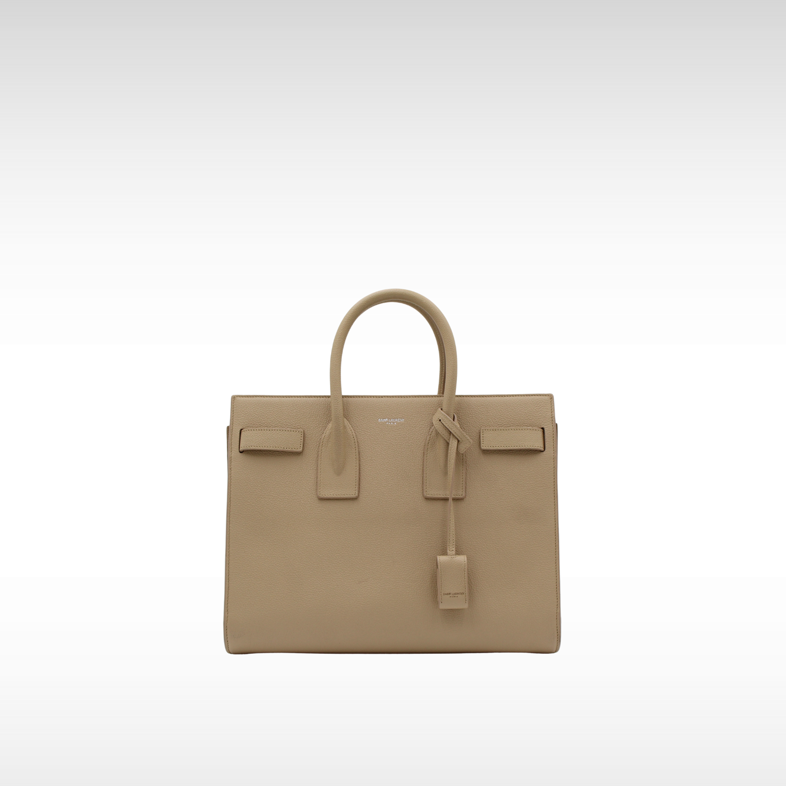 Sac De Jour Small Calf Beige Handbag