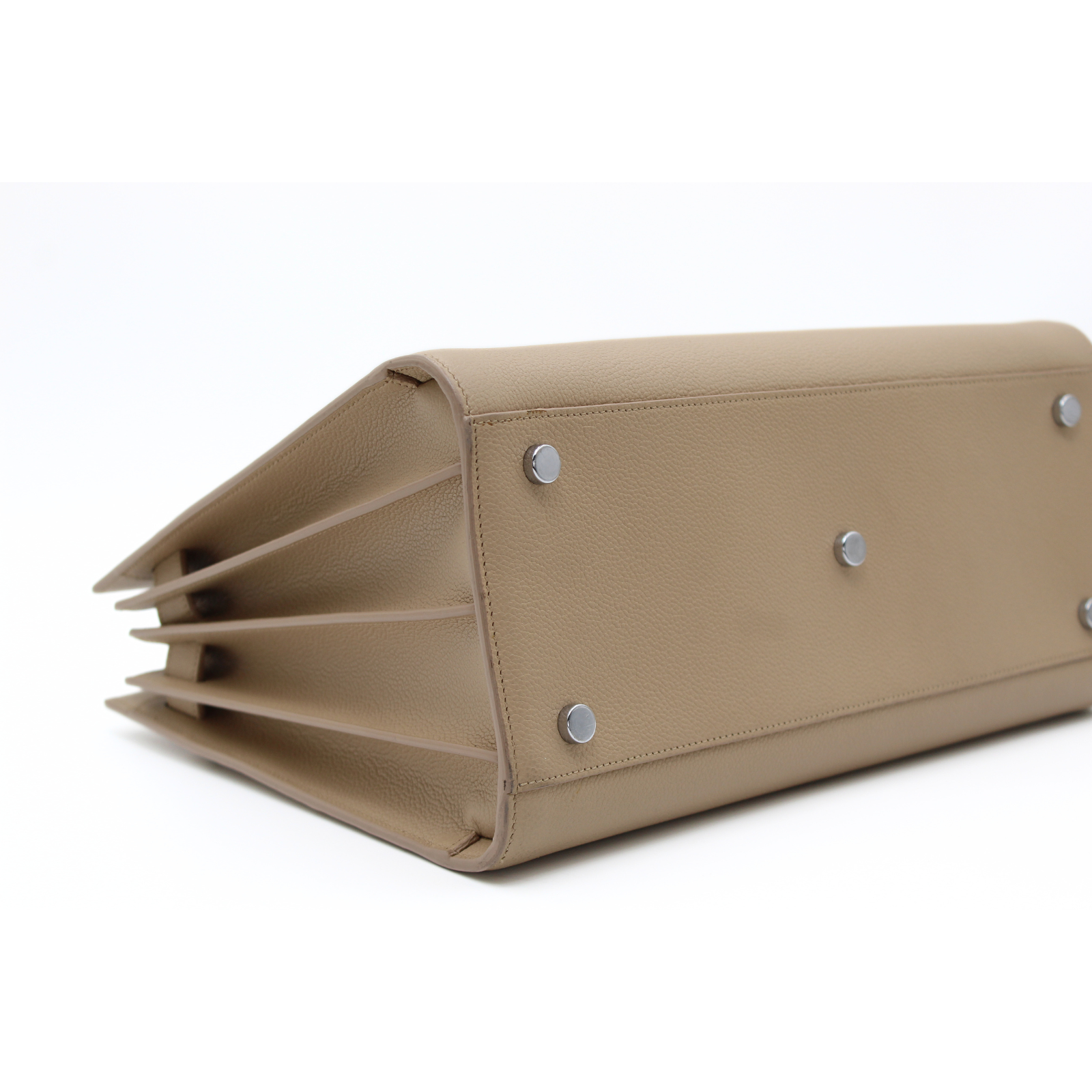 Sac De Jour Small Calf Beige Handbag