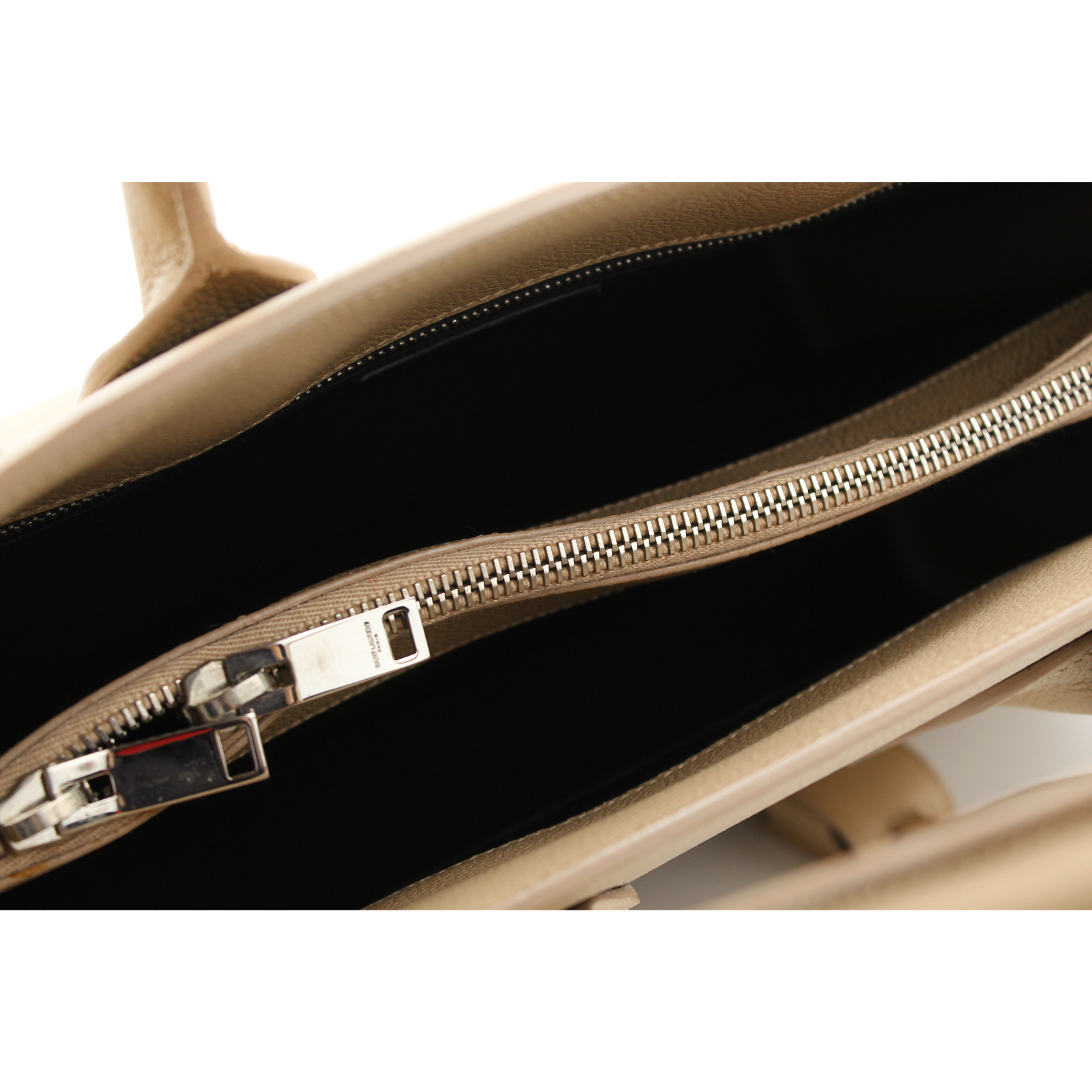 Sac De Jour Small Calf Beige Handbag