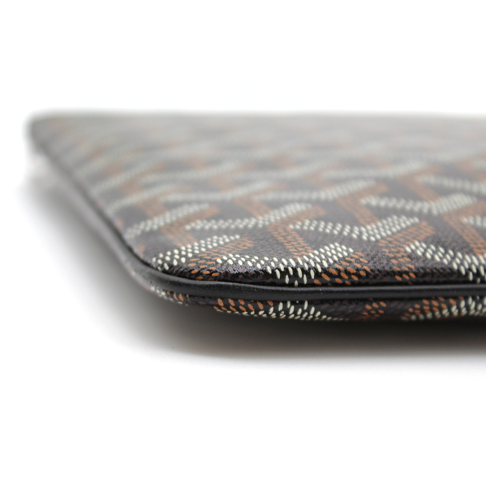 Senat MM Coated Canvas Black Pouch