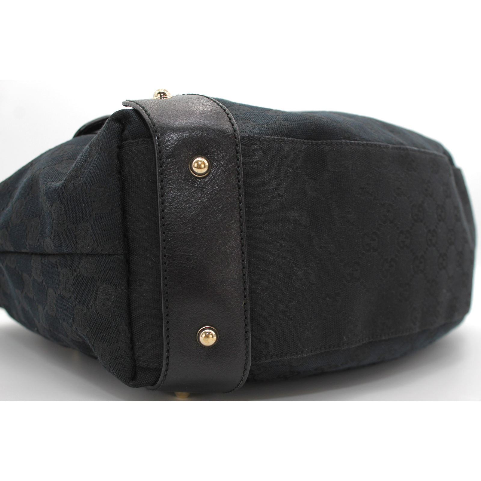 Pelham GG-Canvas Canvas Black Tote Bag
