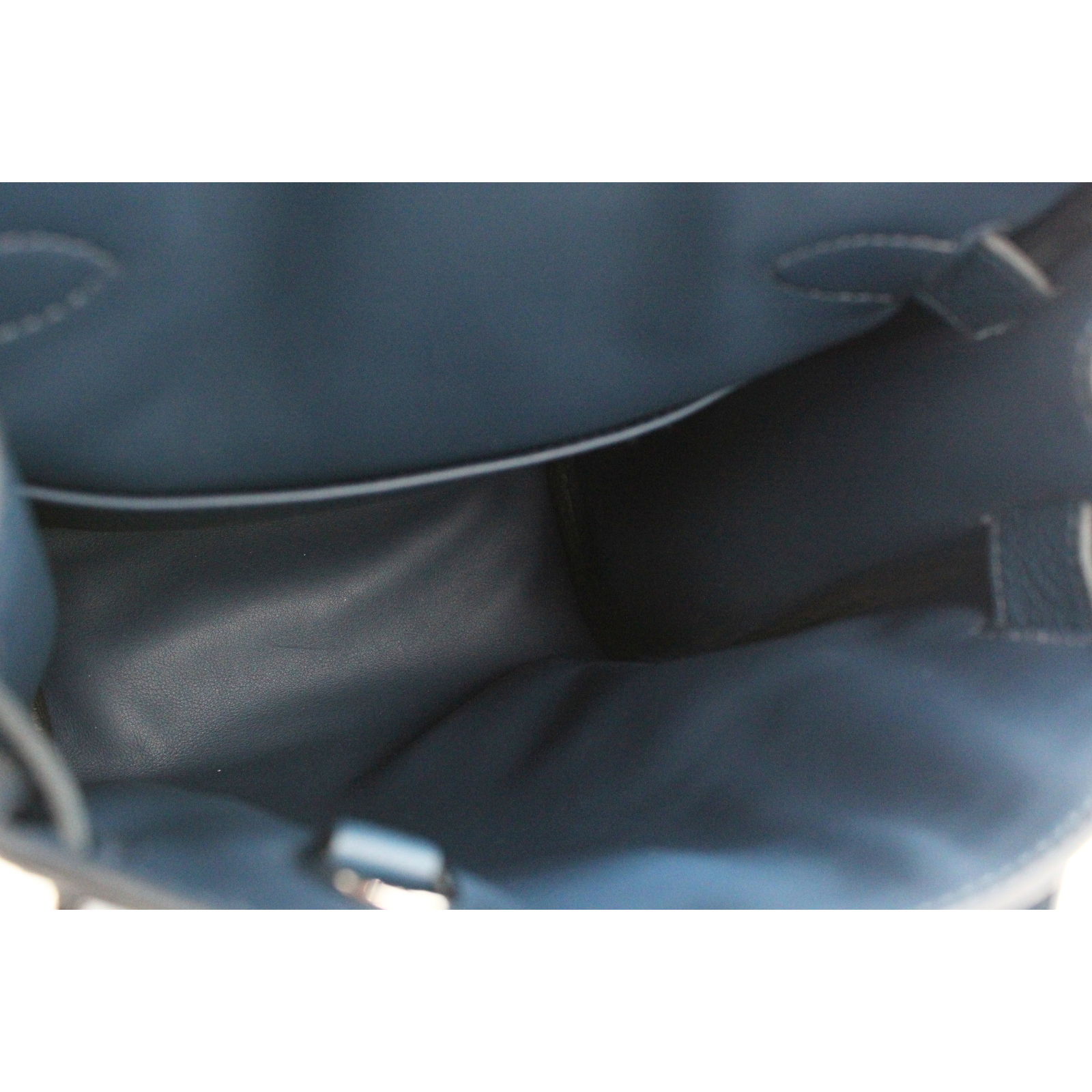 Hac a Dos PM Togo Blue De Prusse Crossbody Bag
