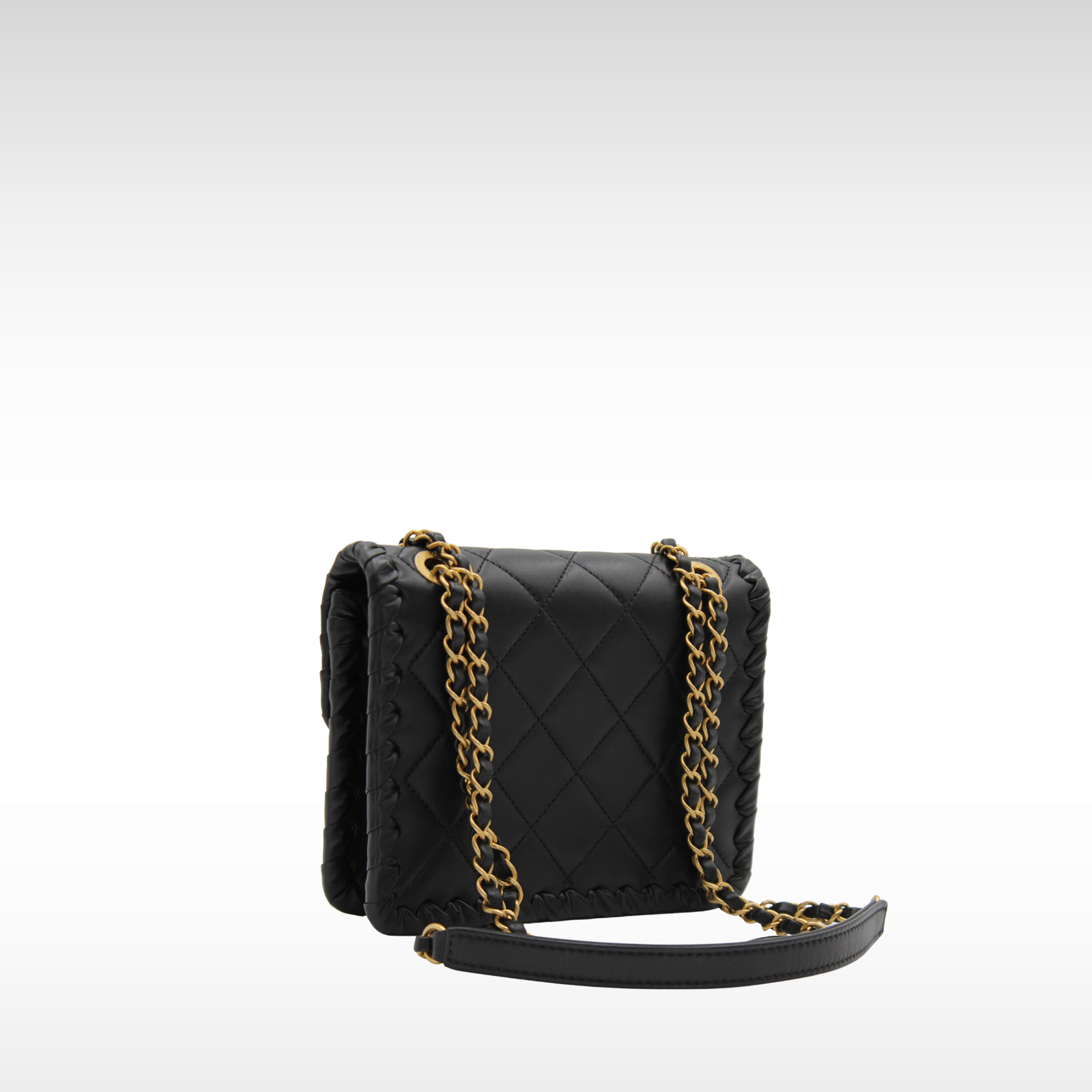 My Own Flame Lamb Black Shoulder Bag
