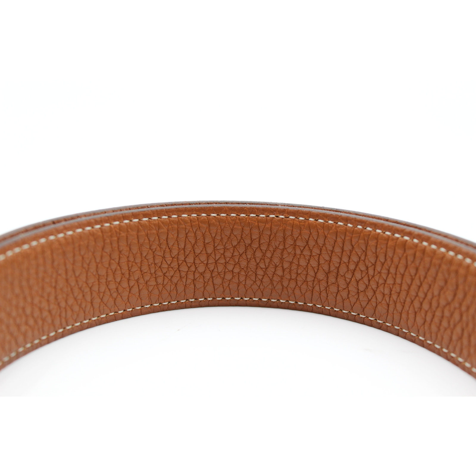 H 82 Boxcalf Black & Gold Belt