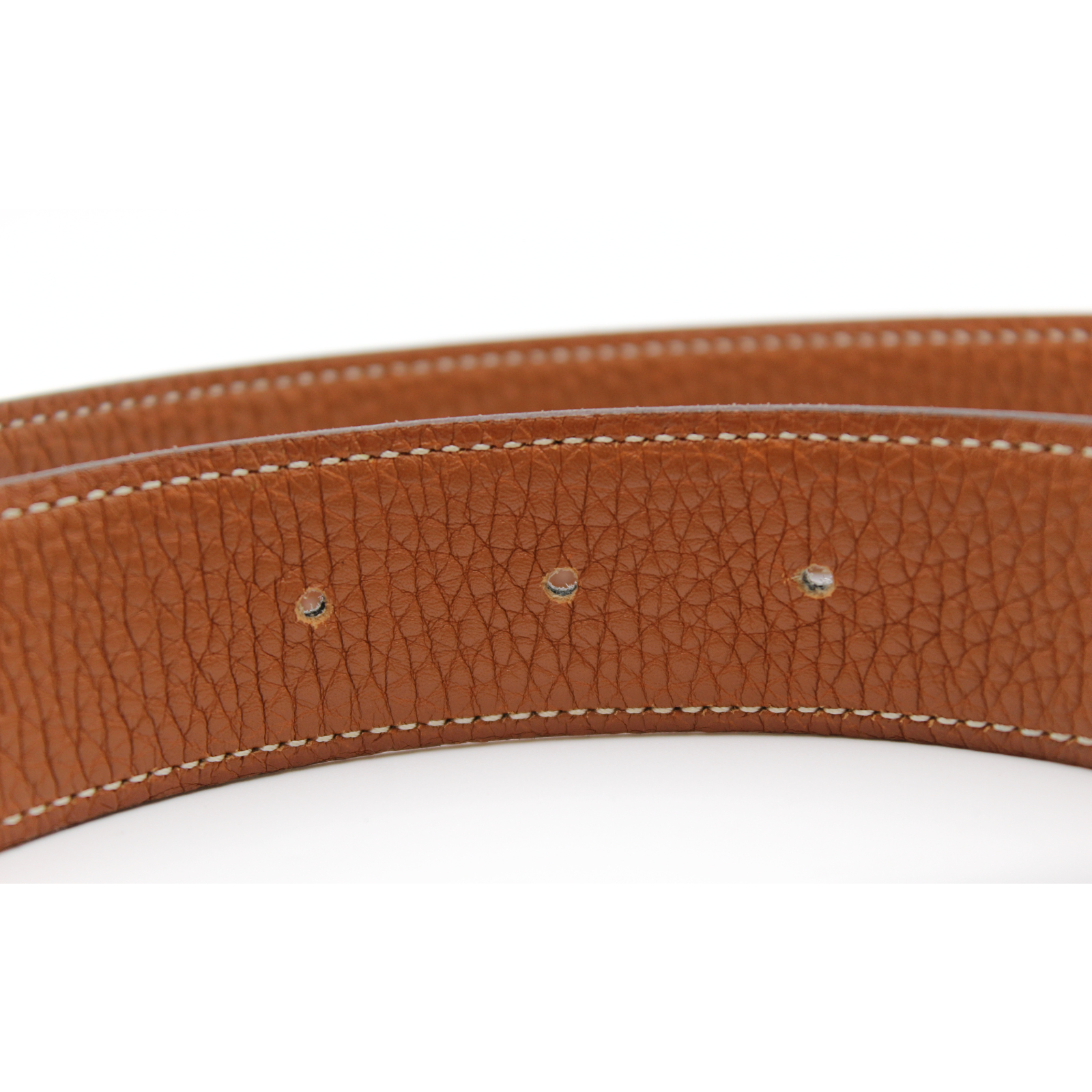 H 82 Boxcalf Black & Gold Belt