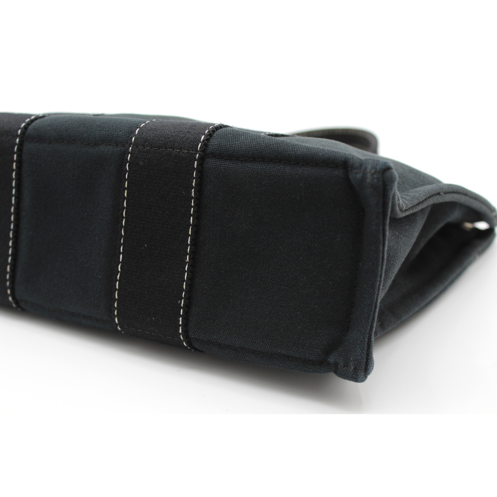 Deauville PM Canvas Black Tote bag