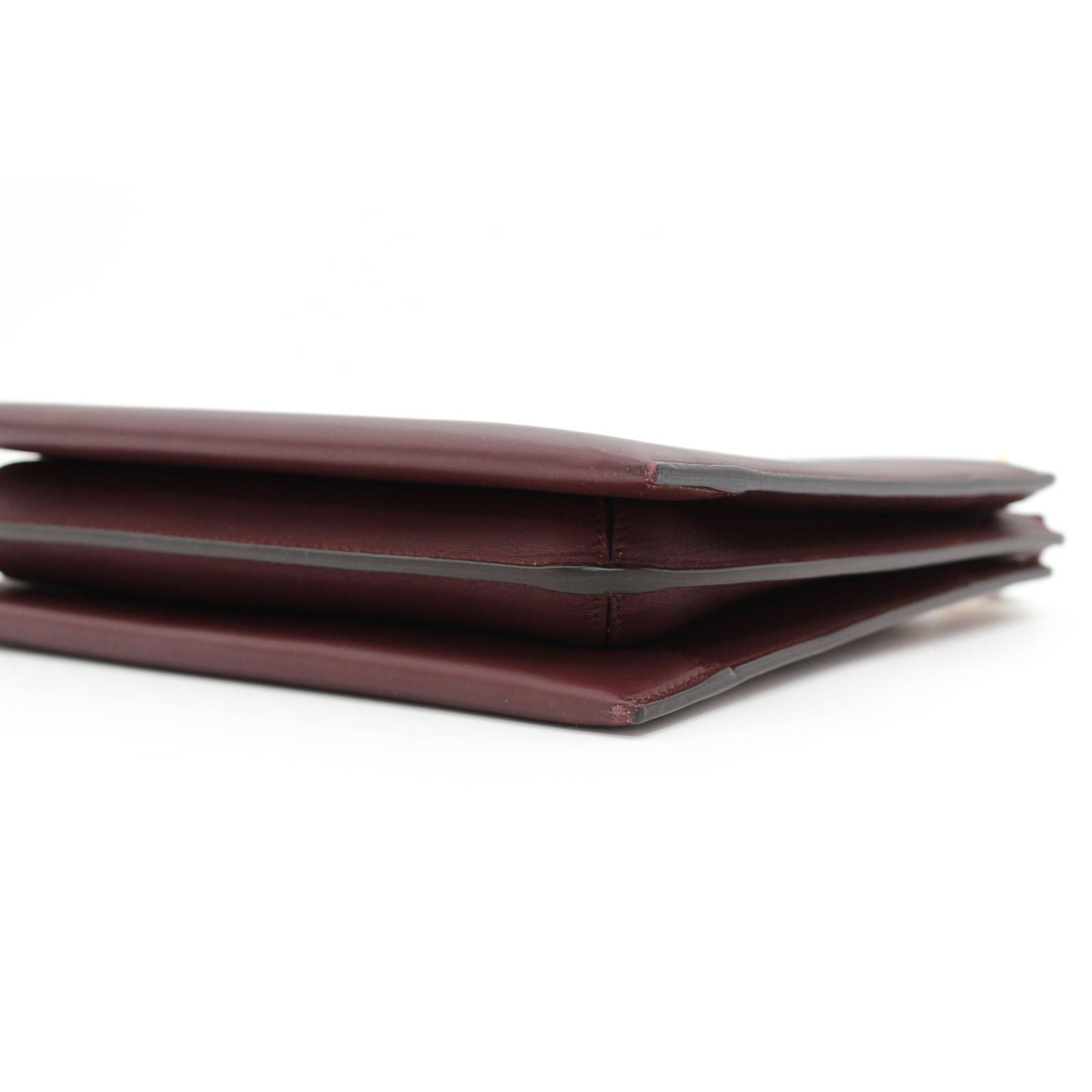 Gancini Calf Burgundy Crossbody Bag