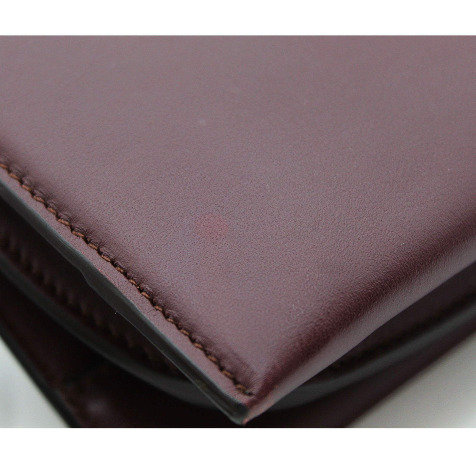 Gancini Calf Burgundy Crossbody Bag