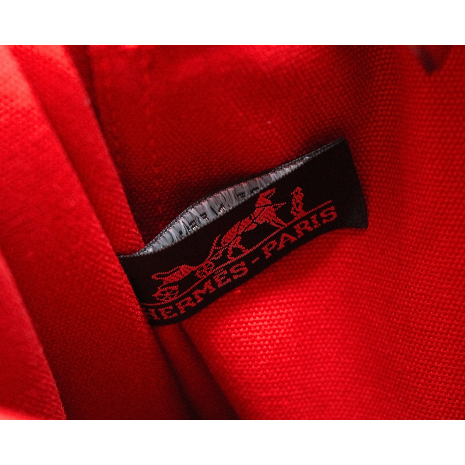 Deauville PM Canvas Red Tote Bag