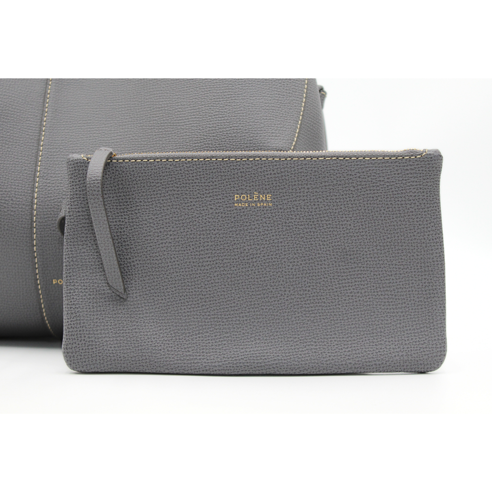 Cyme Mini Calf Gray Handbag