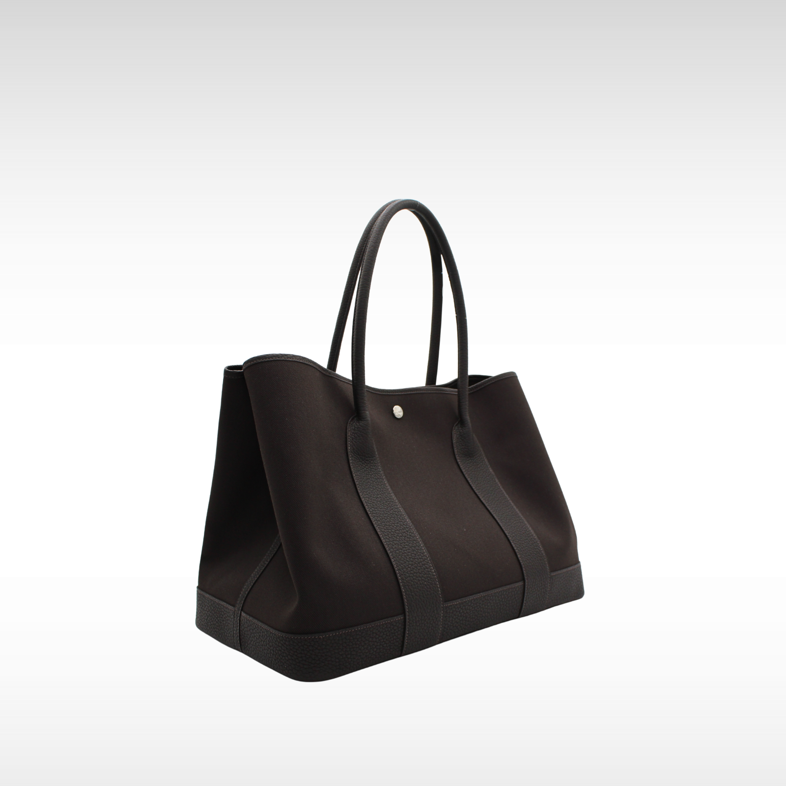 Neo Garden Voyage 41 Toile Militaire Bai Brun Tote Bag