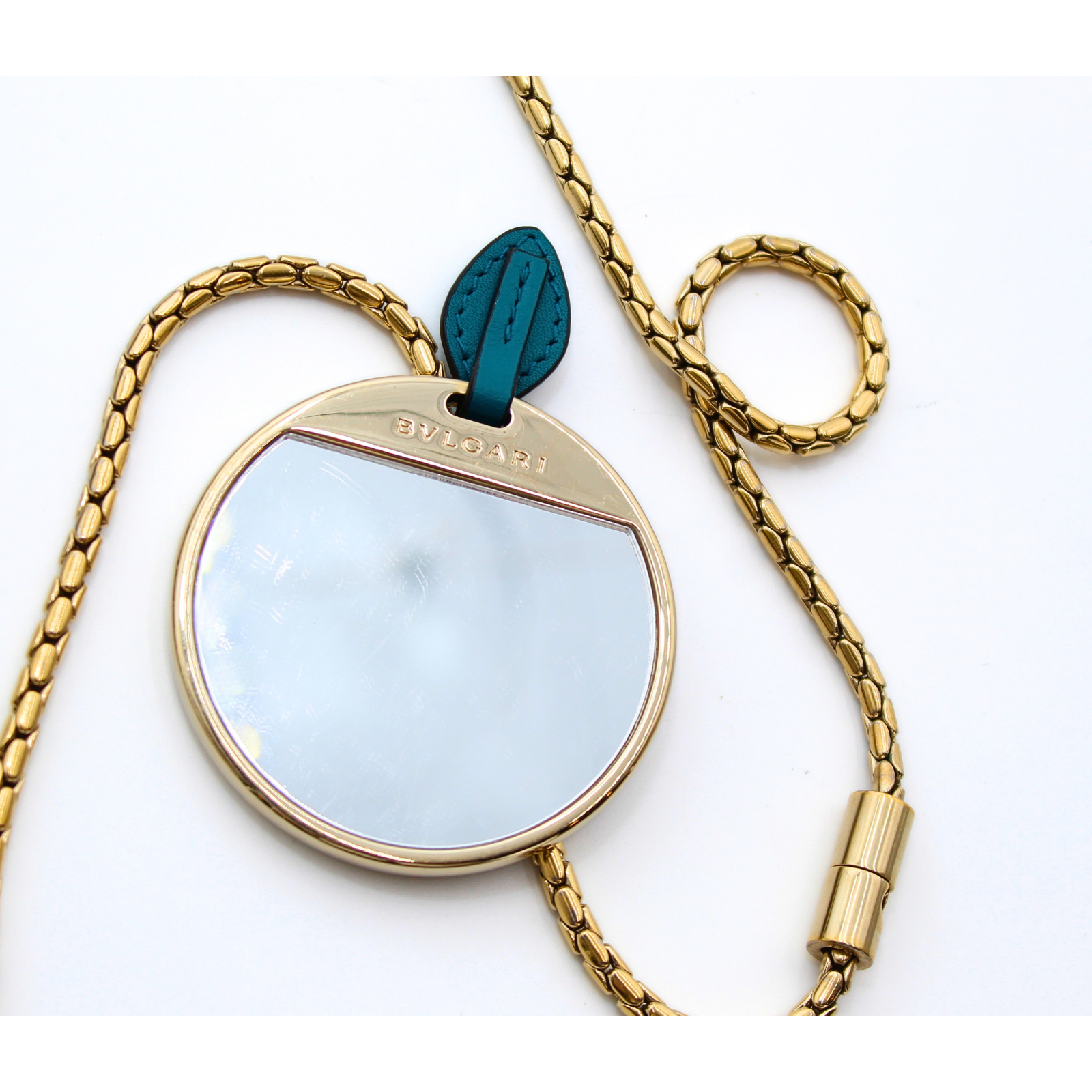Serpenti Forever Calf Blue Shoulder Bag