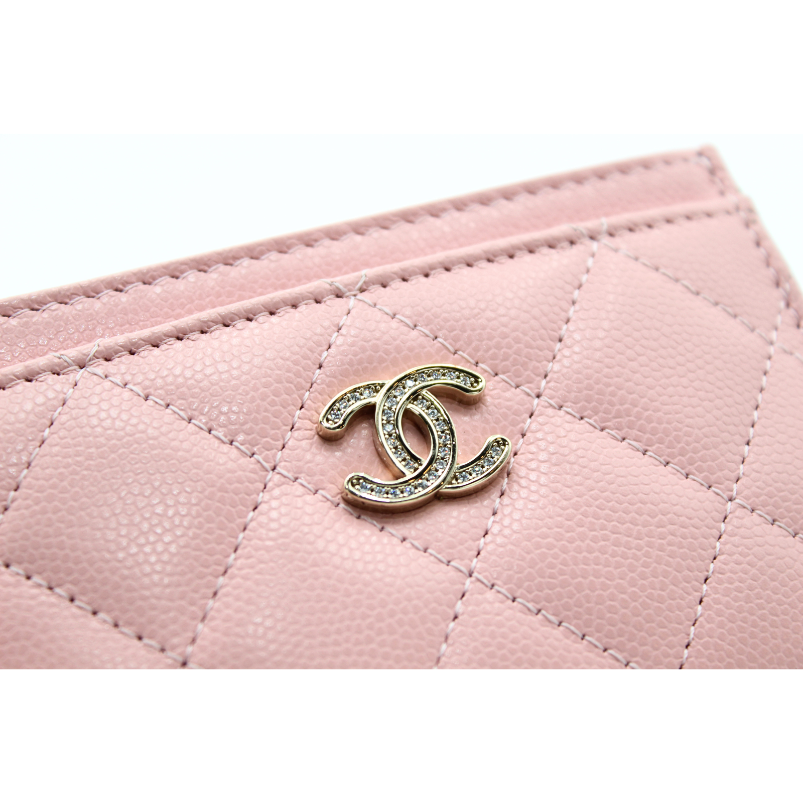 Classic Card Holder Caviar Pink