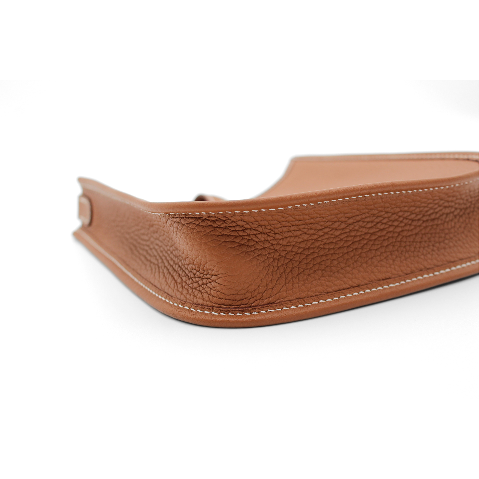 Evelyne Amazone 16 Taurillon Clemence Gold Crossbody Bag
