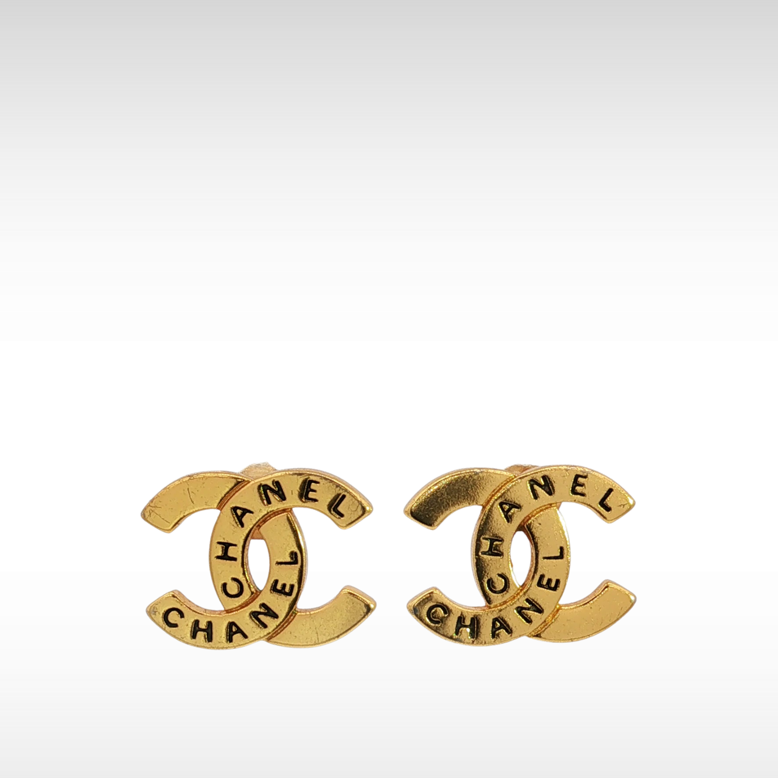 Metal Gold Earrings