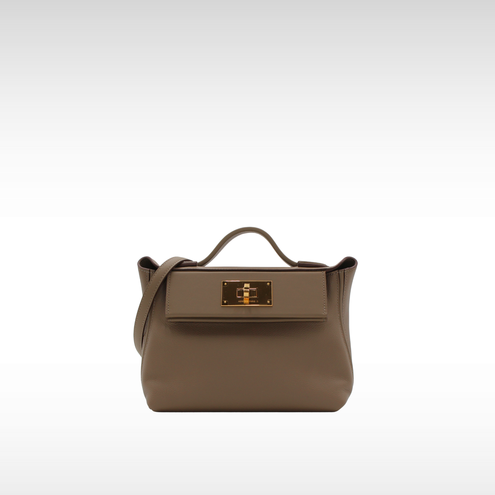 24/24 21 Evercolor Etoupe Handbag