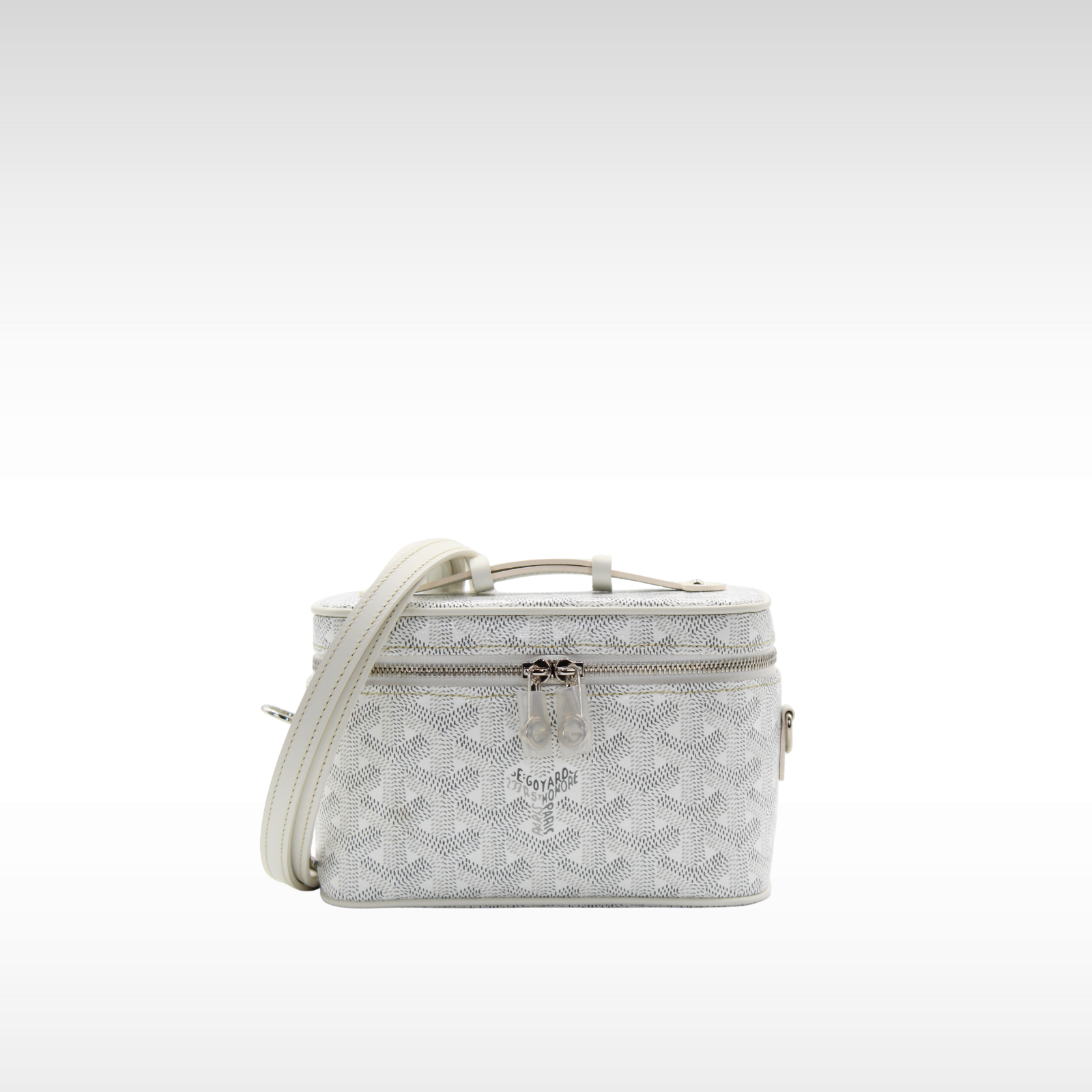 Muse Mini Coated Canvas Vanity Bag