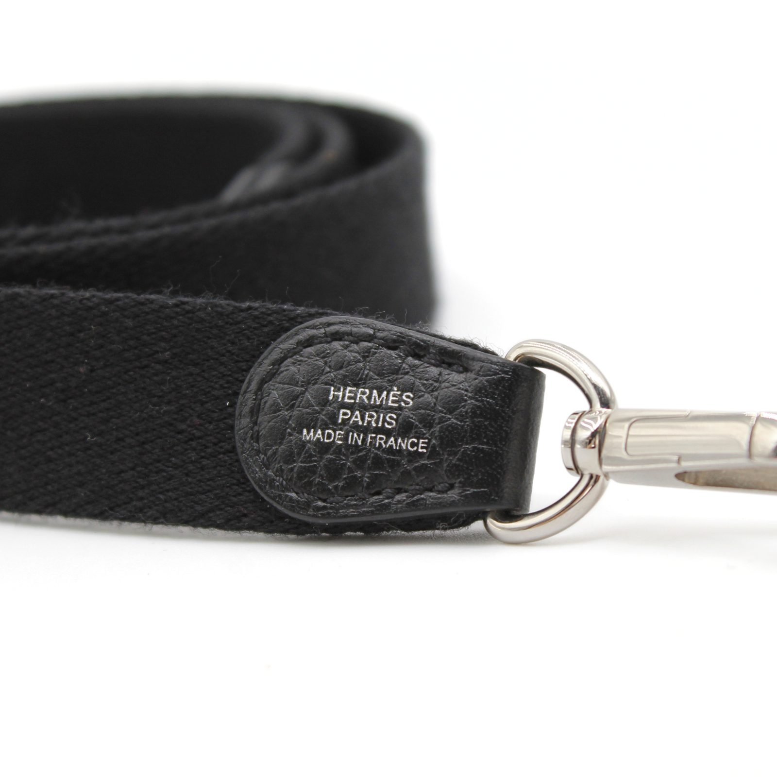 Evelyne Amazone 16 Taurillon Clemence Black Crossbody Bag
