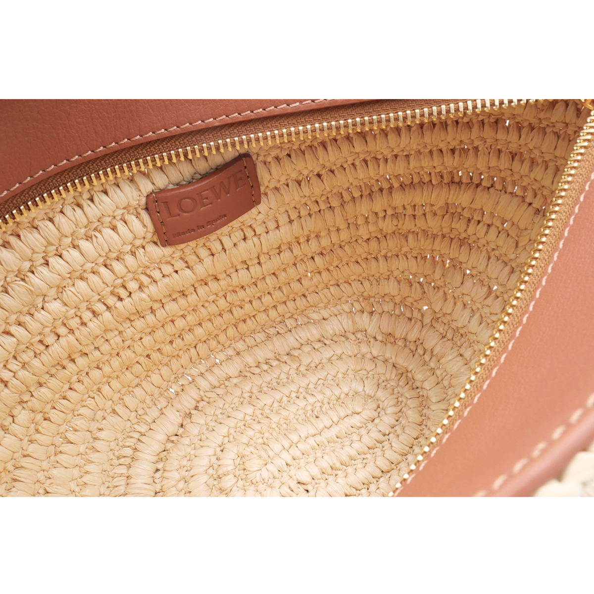 Eclipse Pochette Small Raffia Crossbody Bag