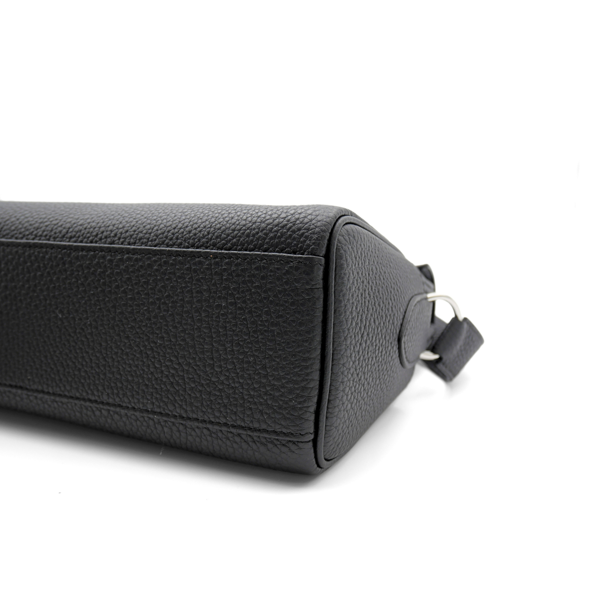 Kelly Messenger PM Togo Black Crossbody Bag