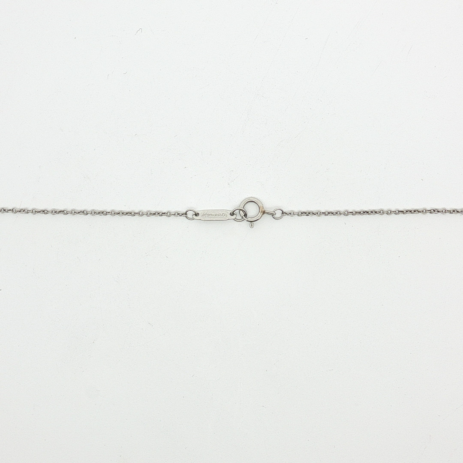 Sentimental Heart Platinum Necklace
