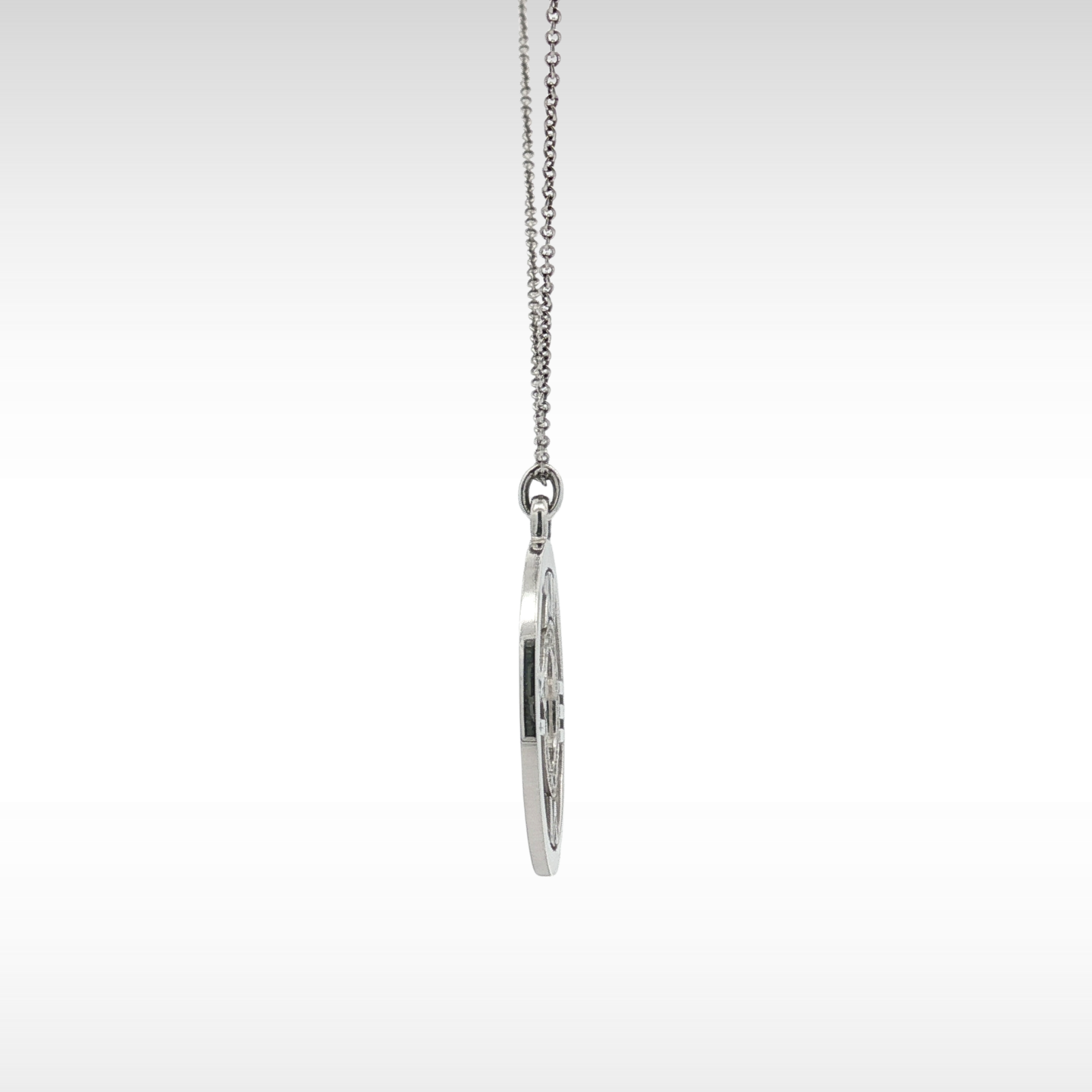 Atlas White Gold Necklace