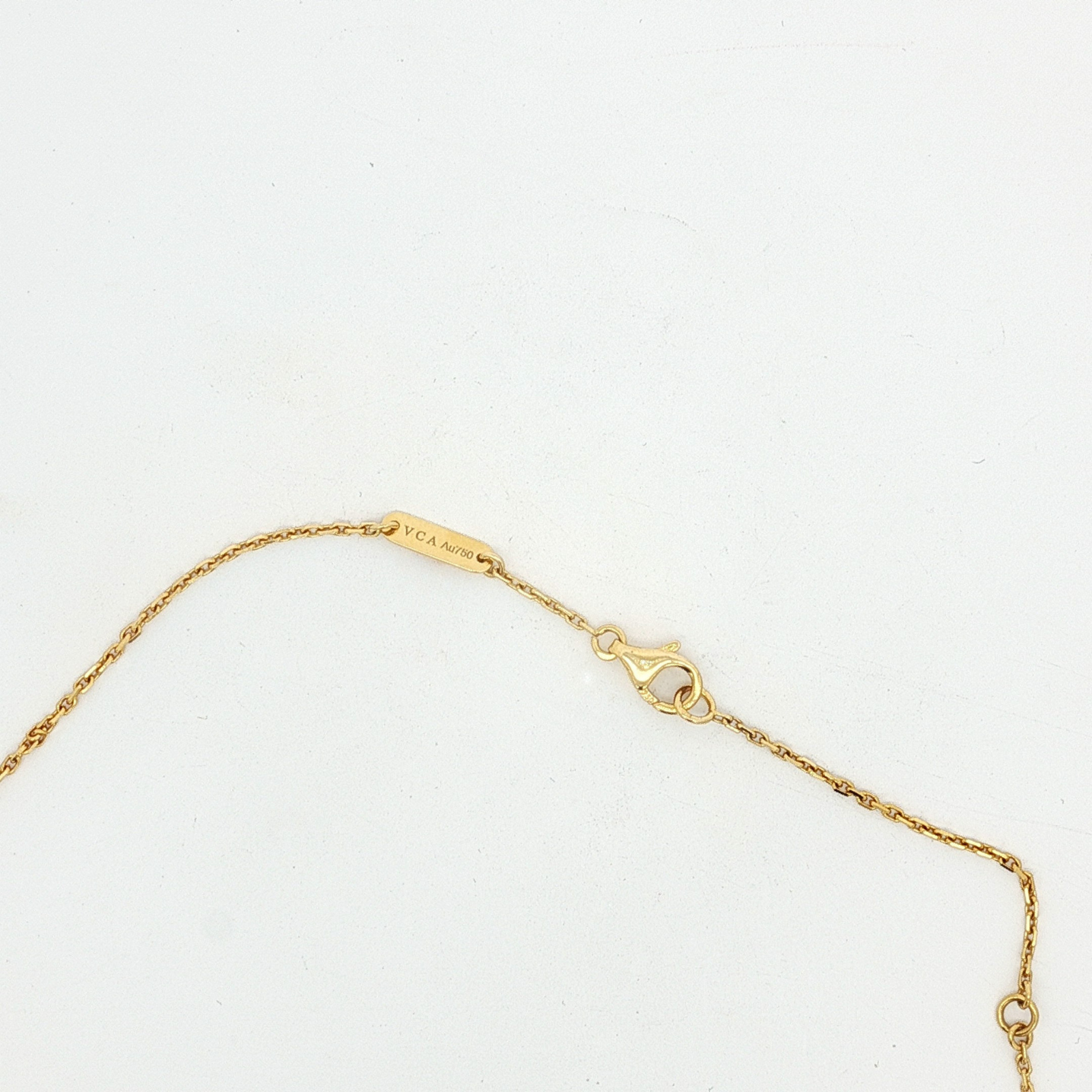 Vintage Alhambra Onyx Necklace