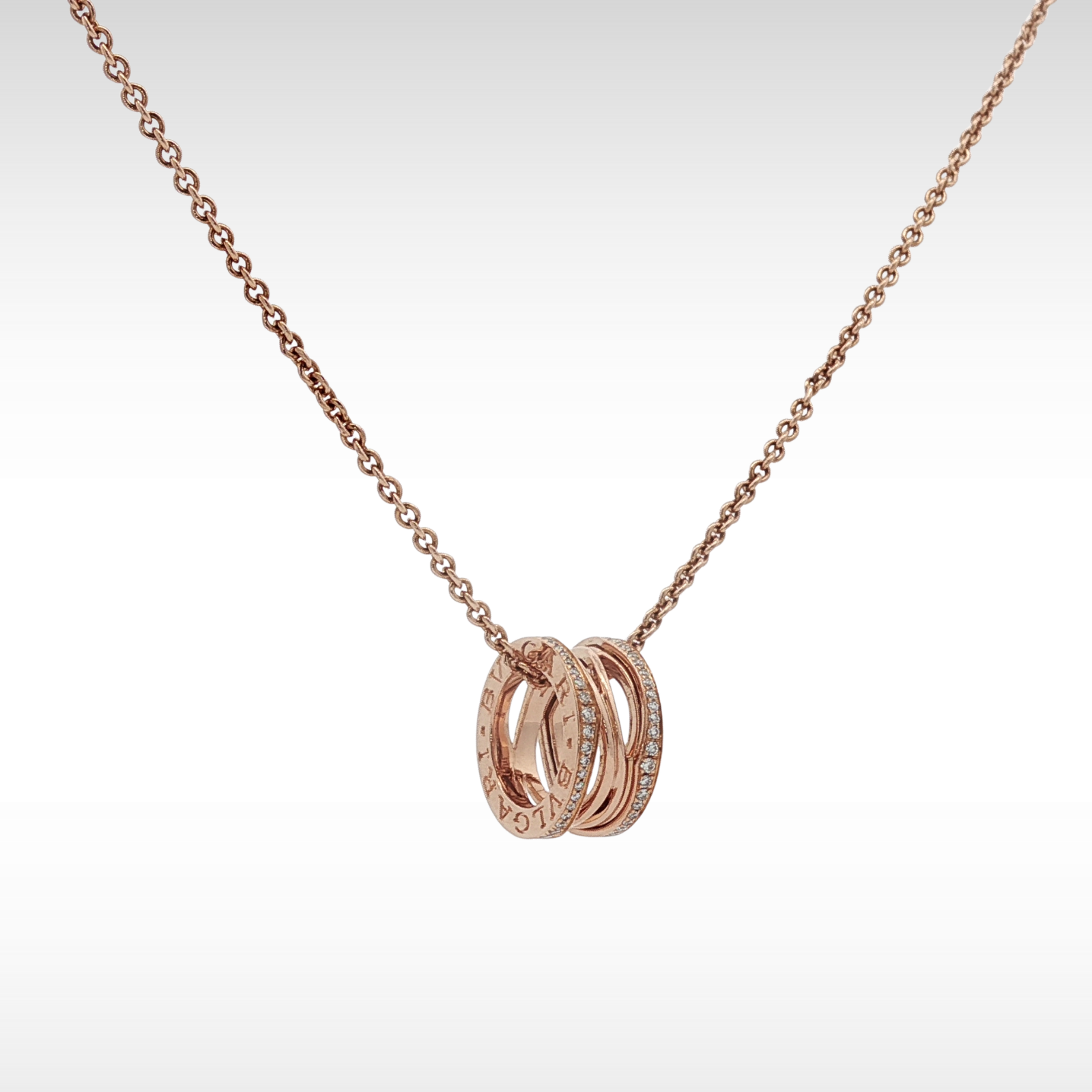 B.zero1 Pink Gold Necklace