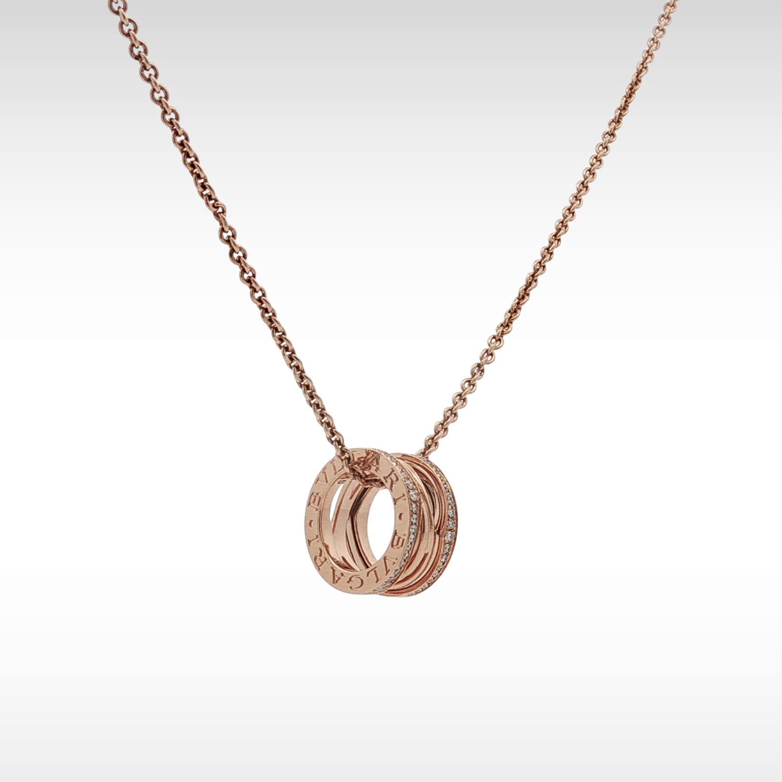 B.zero1 Pink Gold Necklace