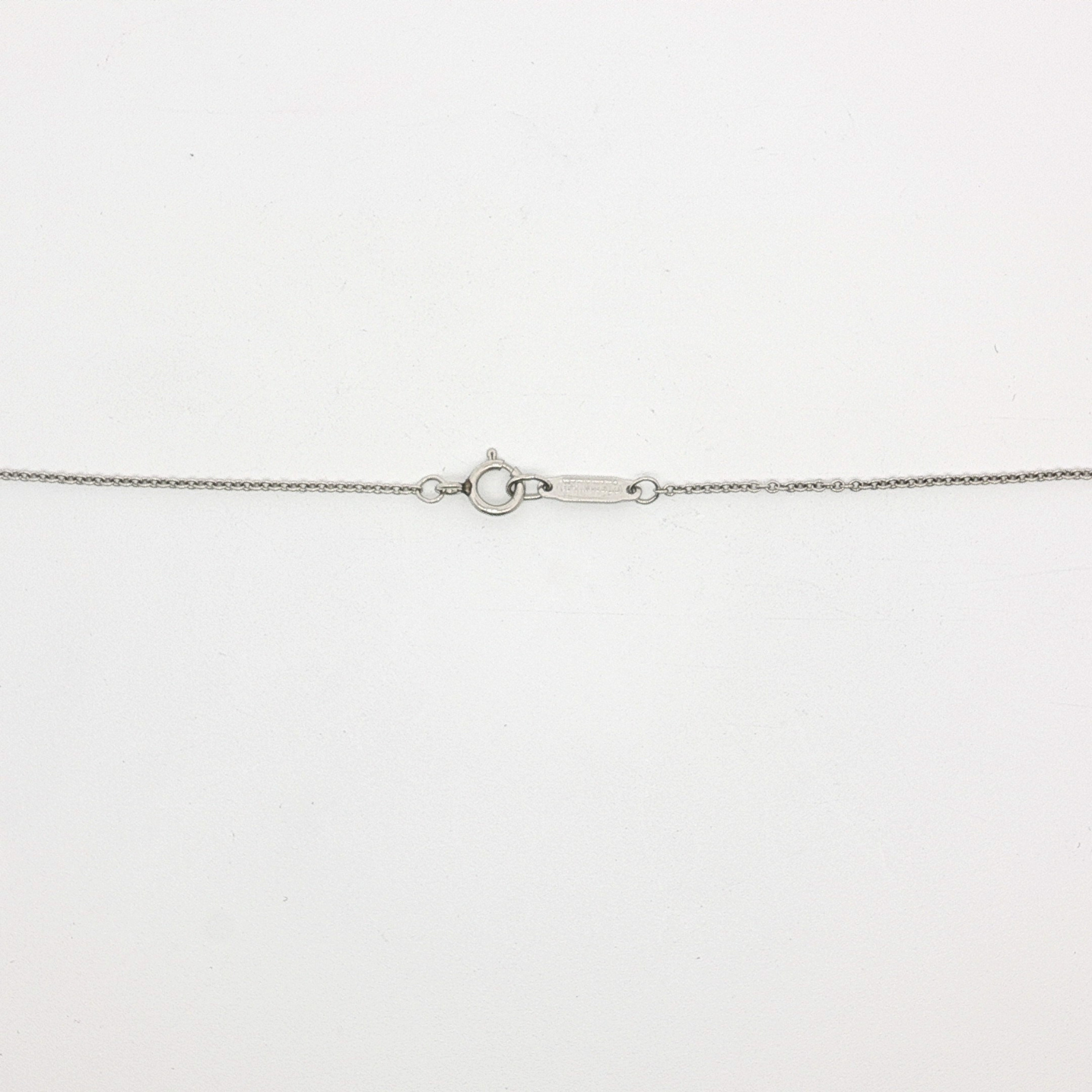 Shopping Bag Platinum Necklace
