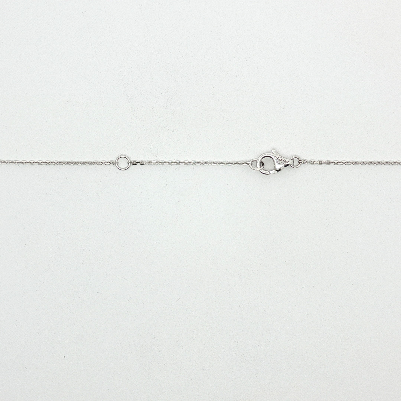 Caresse D'orchidées White Gold Necklace