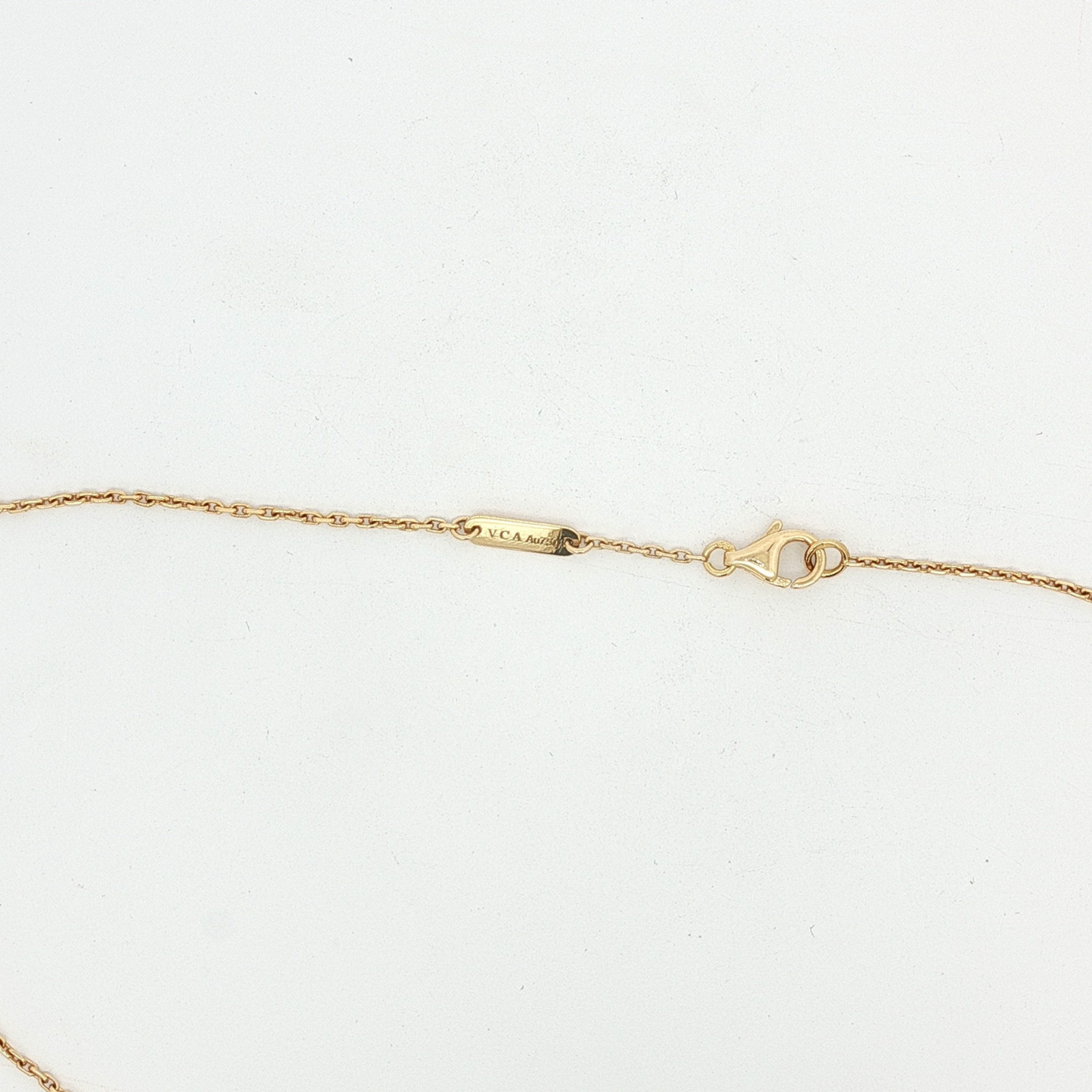 Vintage Alhambra Onyx Necklace