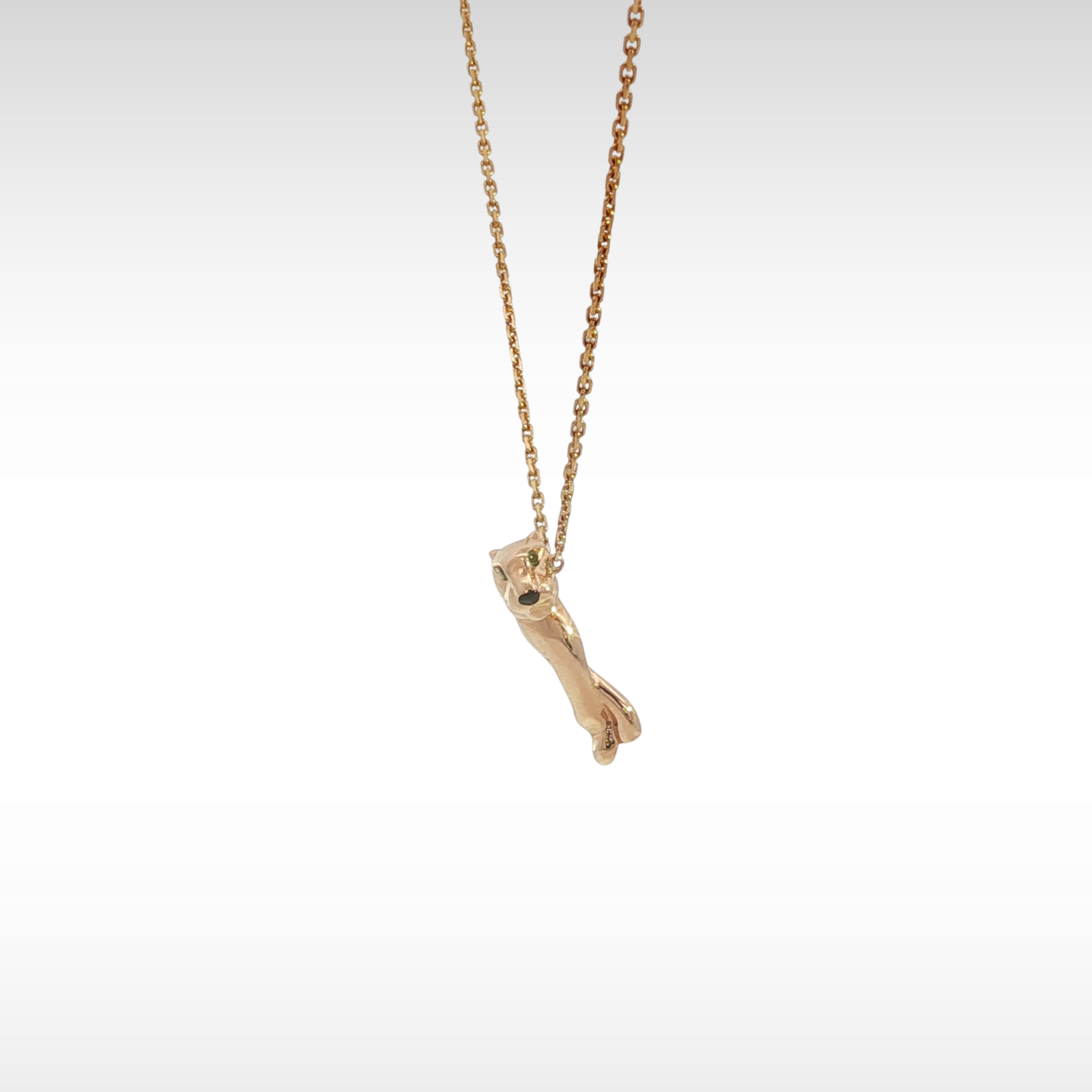 Panthere Pink Gold Necklace