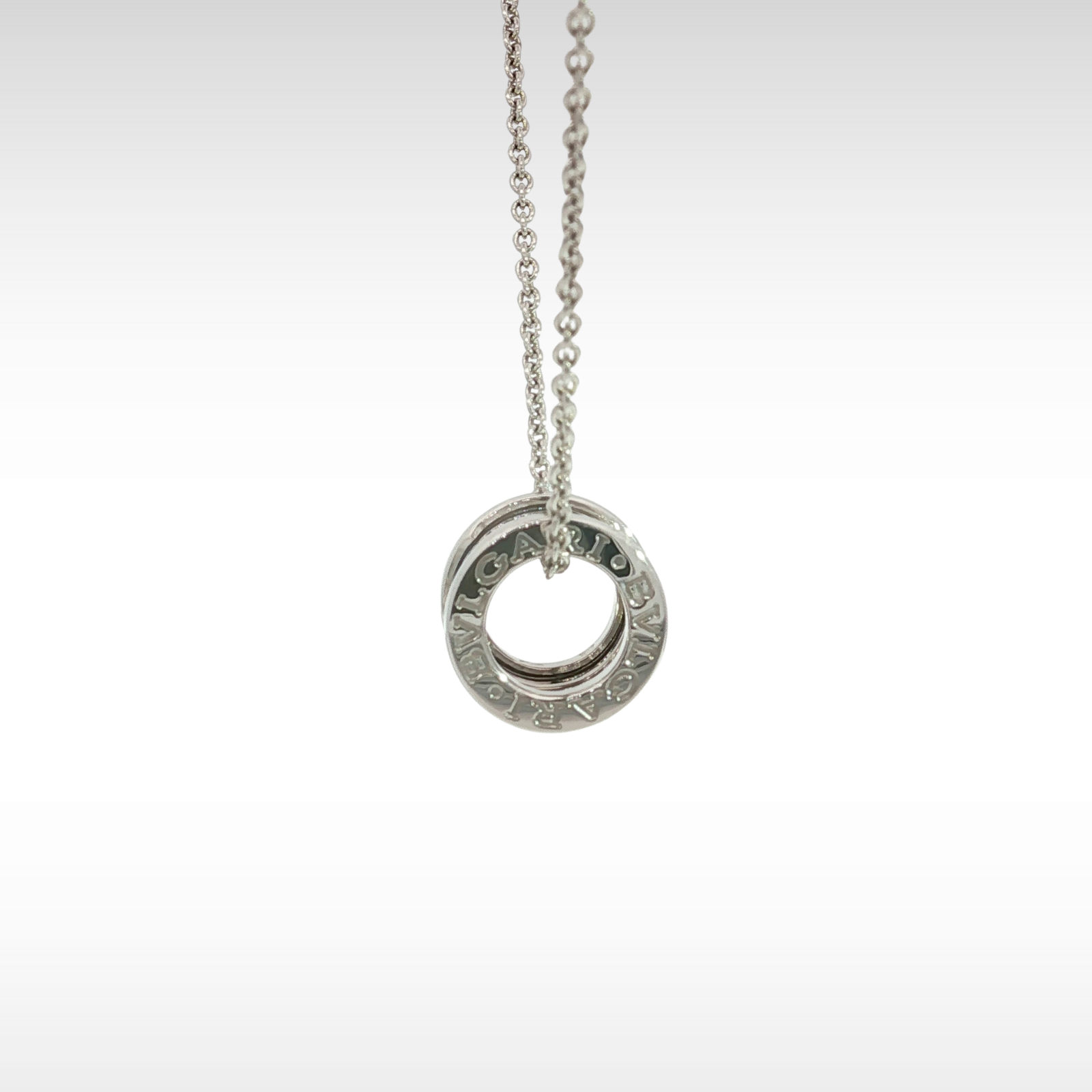 B.zero1 White Gold Necklace