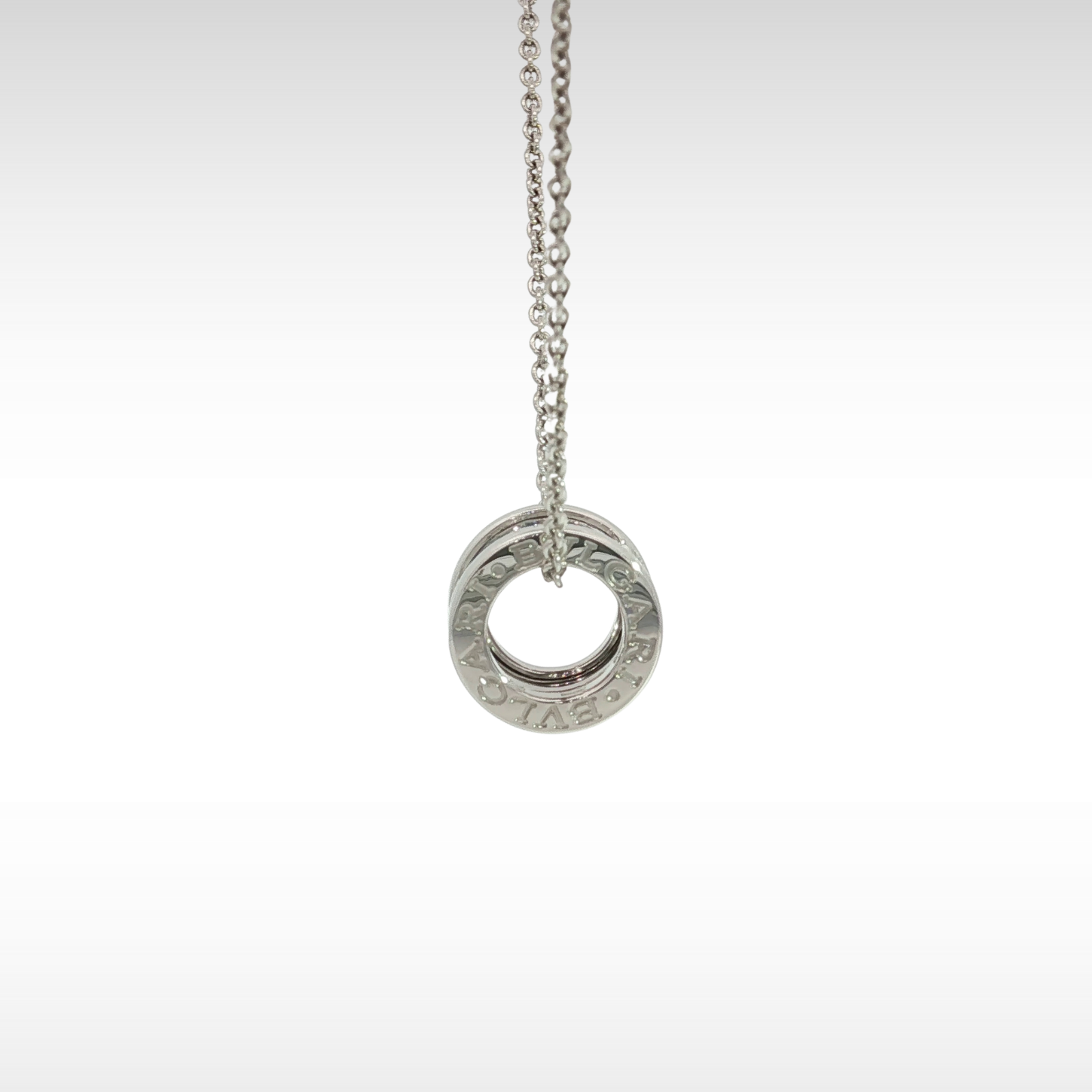 B.zero1 White Gold Necklace