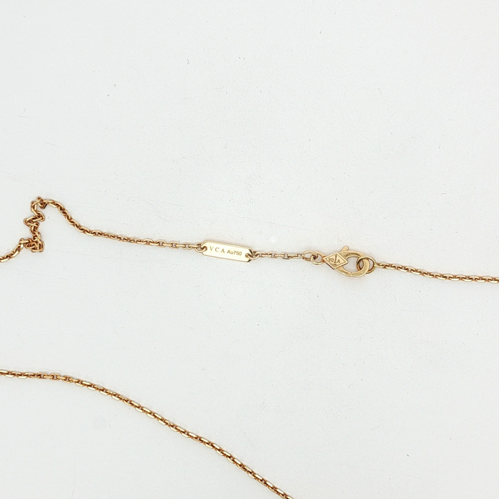Vintage Alhambra Onyx Necklace