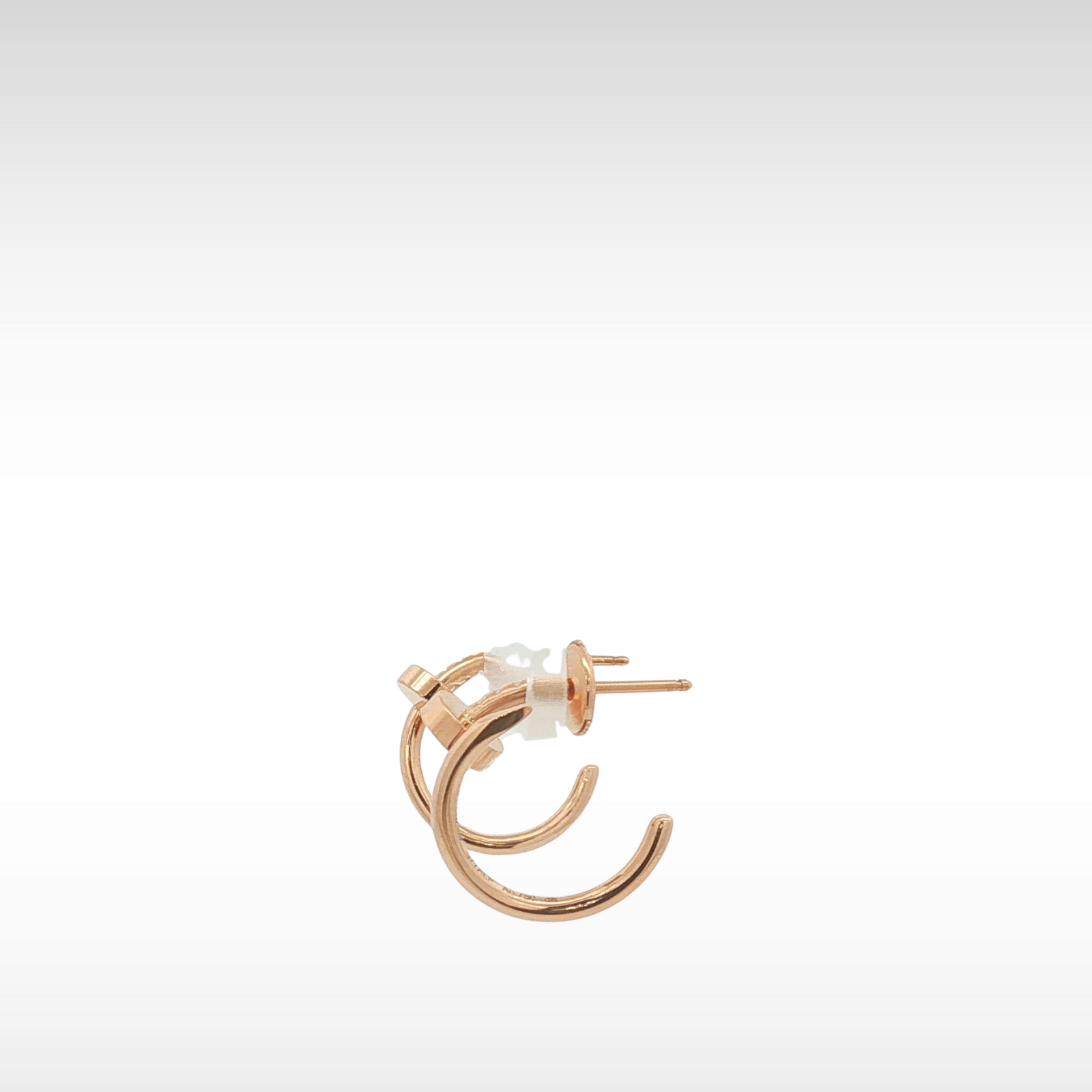 Juste un Clou Pink Gold Earrings