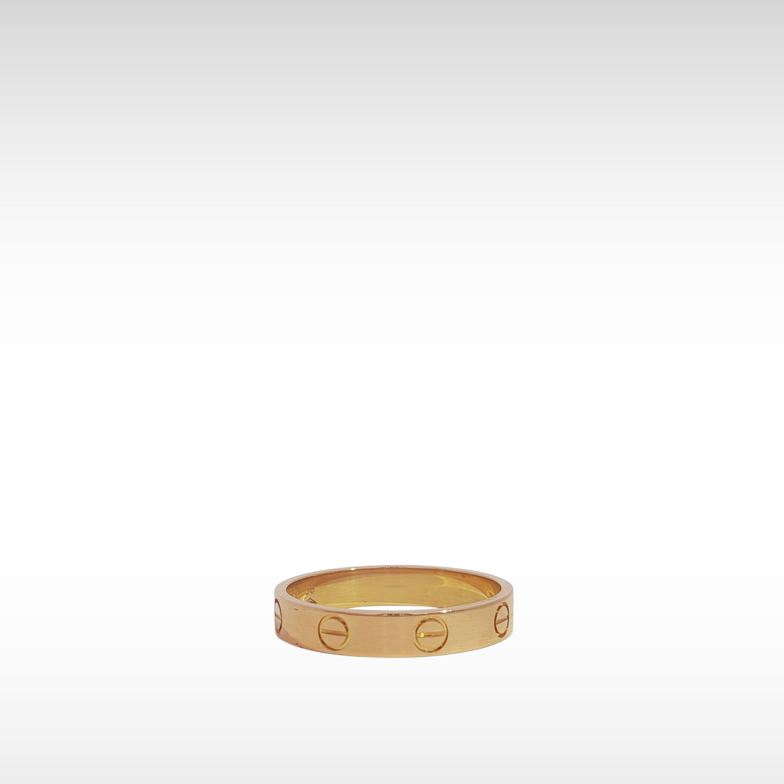 LOVE Small Ring Pink Gold 56 / 7.25