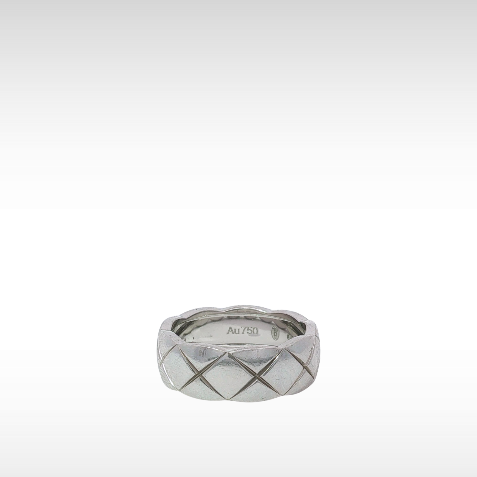 Coco Crush White Gold Ring 50/5.25