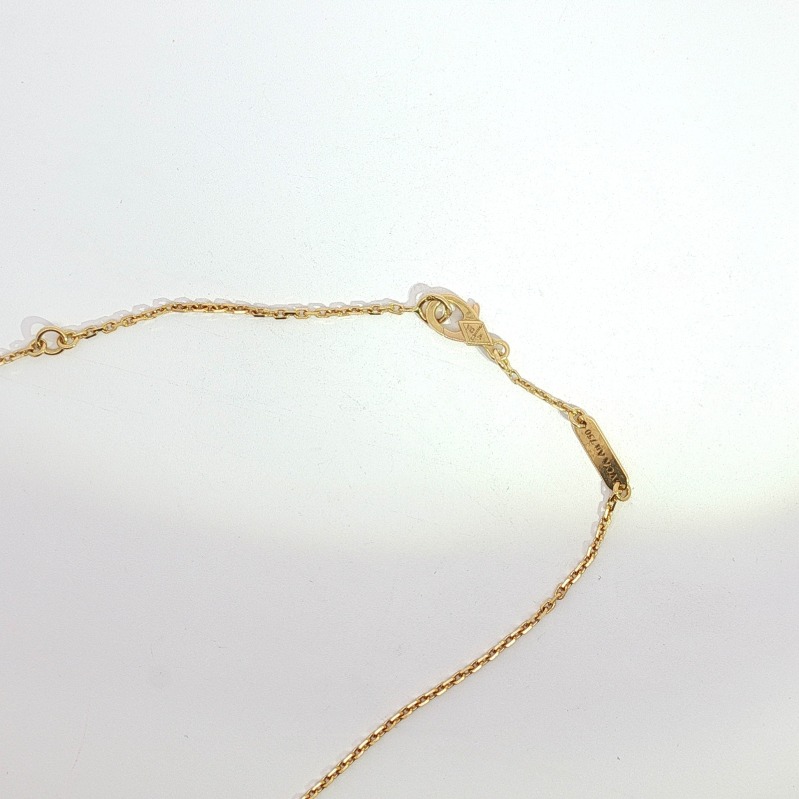 Vintage Alhambra Onyx Necklace