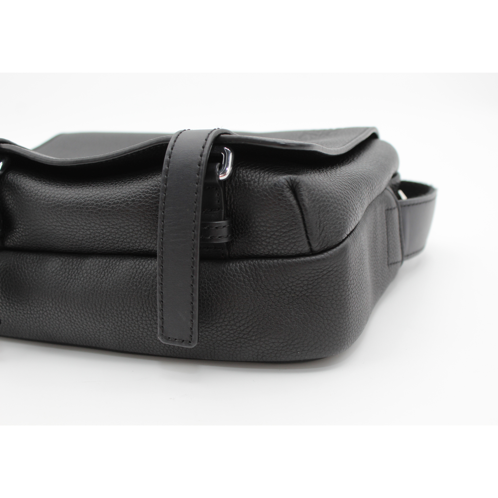 Military Messenger XS Calf Crossbody Bag