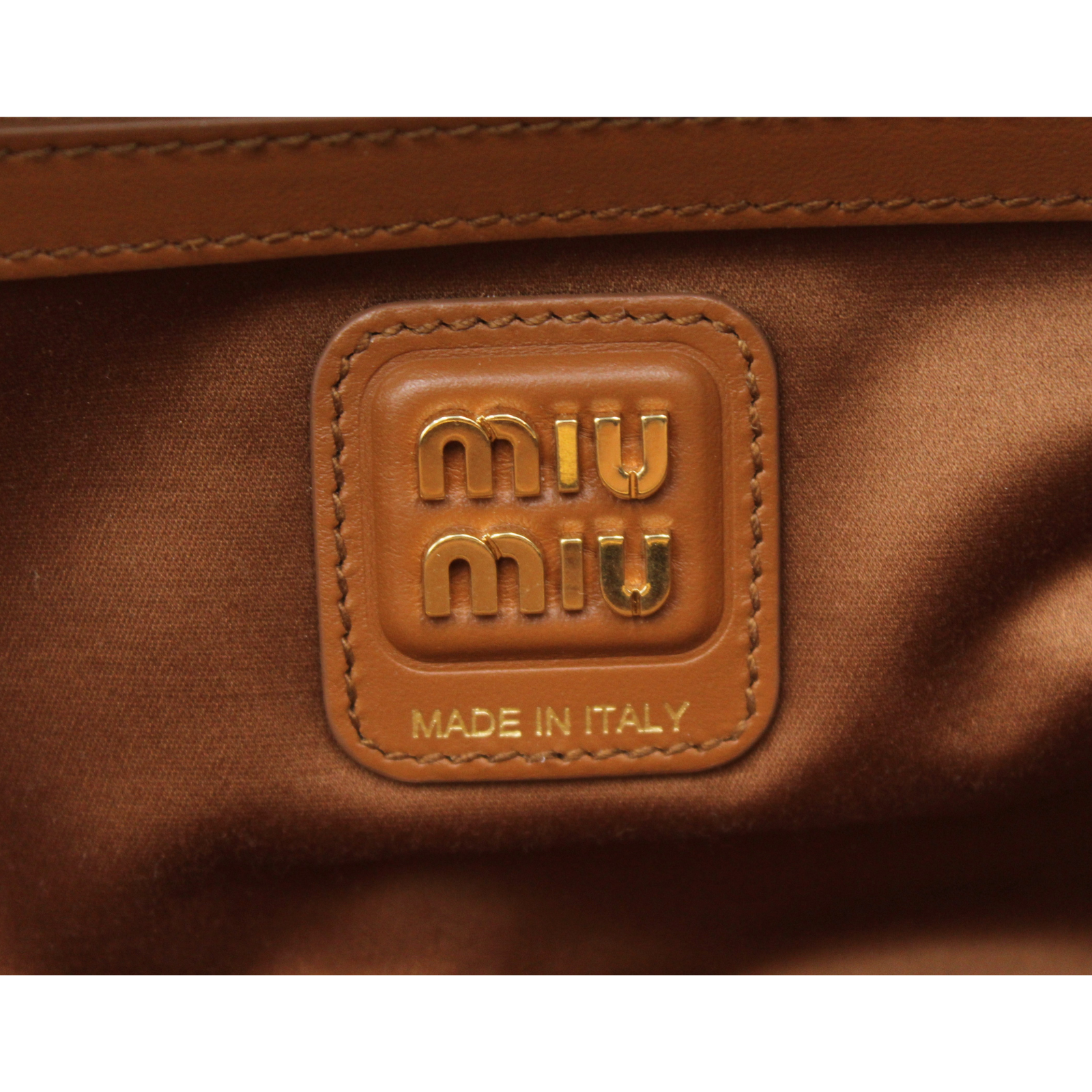 Beau Calf Brown Shoulder Bag