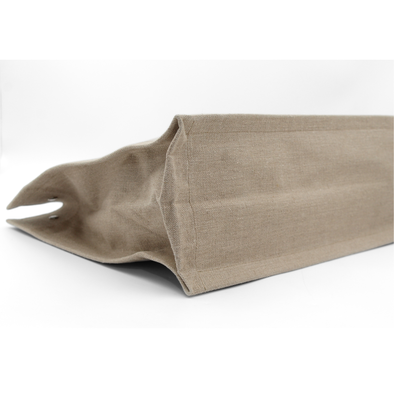 Rive Gauche Coated Canvas Natural Tote Bag